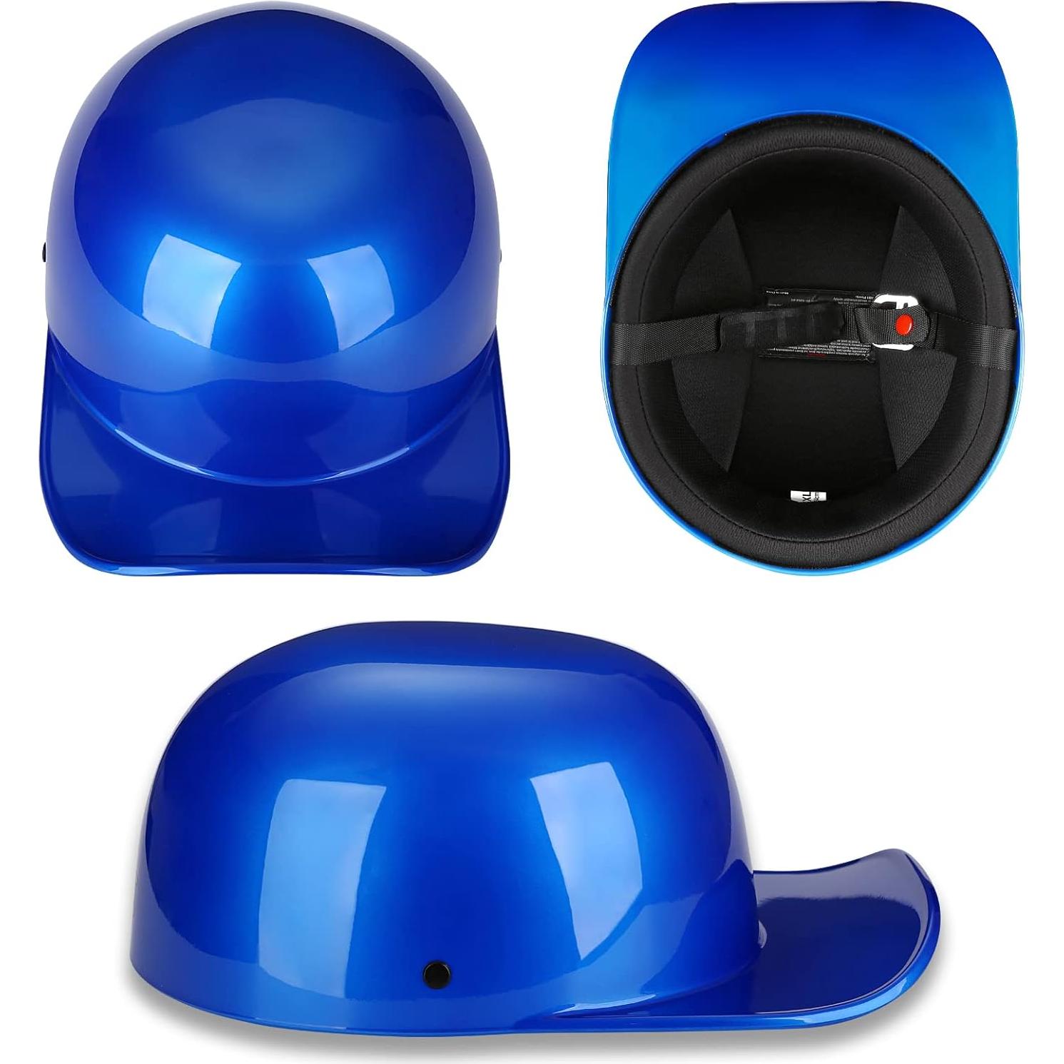 Baseball Style Cap Motorcycle Helmet Unisex-Adult - DOT Approved