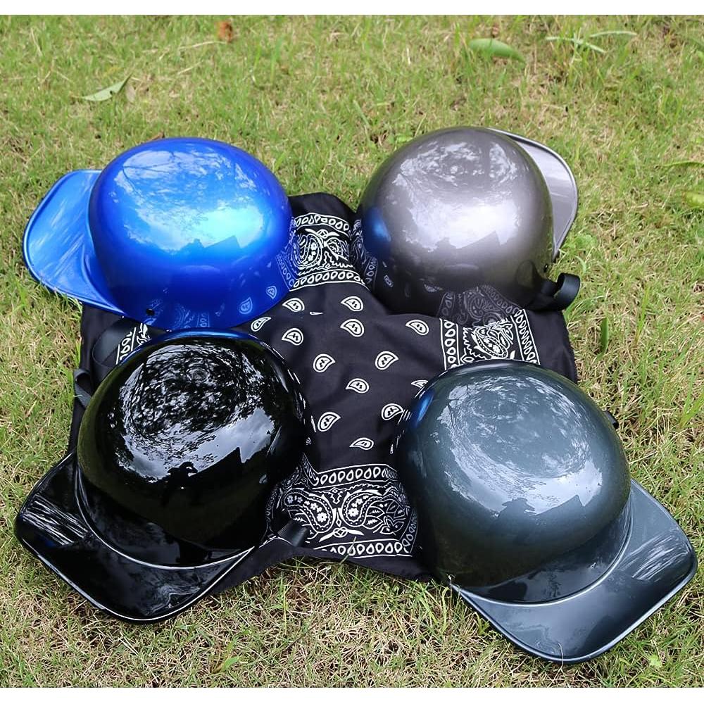 Baseball Style Cap Motorcycle Helmet Unisex-Adult - DOT Approved