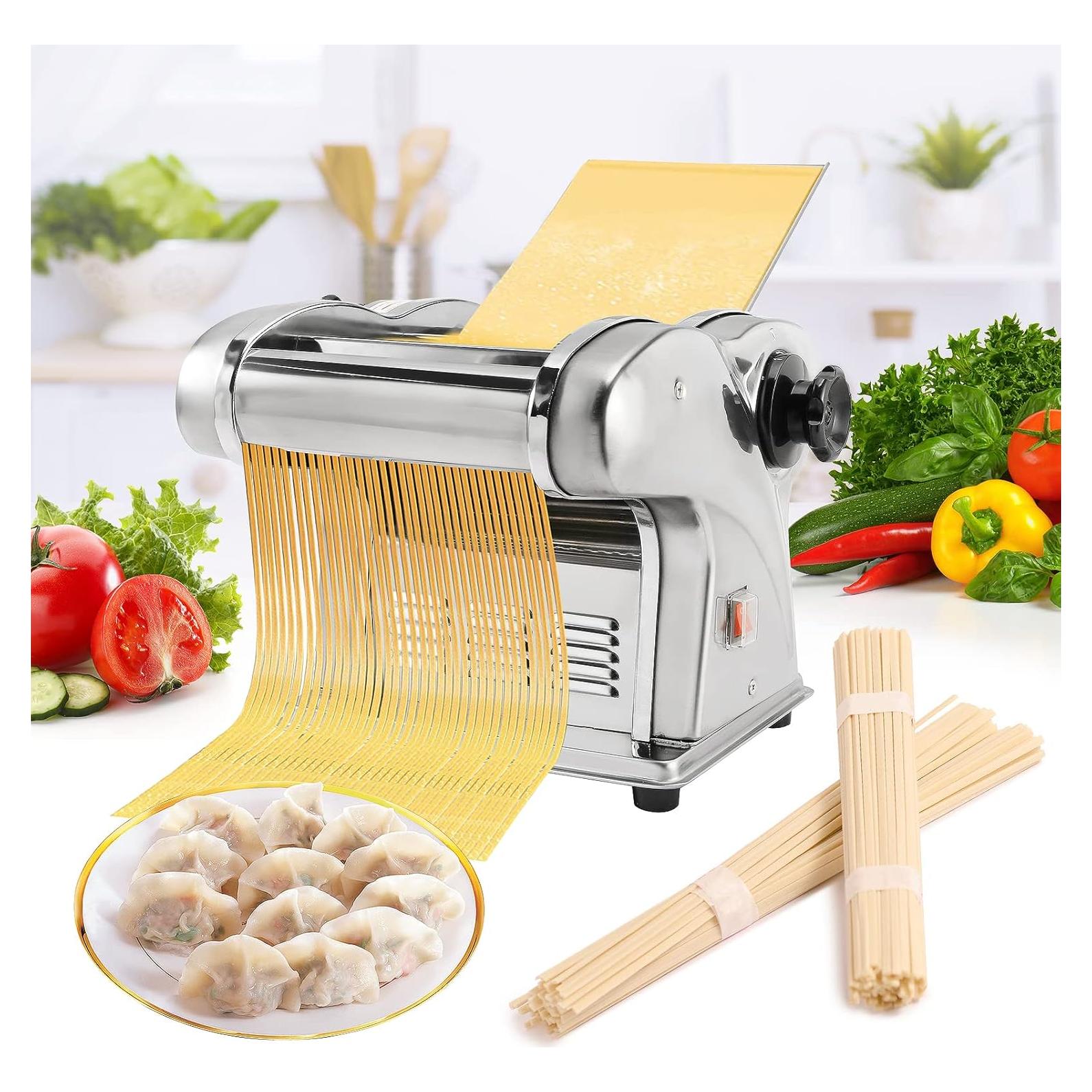 Máquina de Pasta WICHEMI Eléctrica 3 en 1 Acero Inoxidable