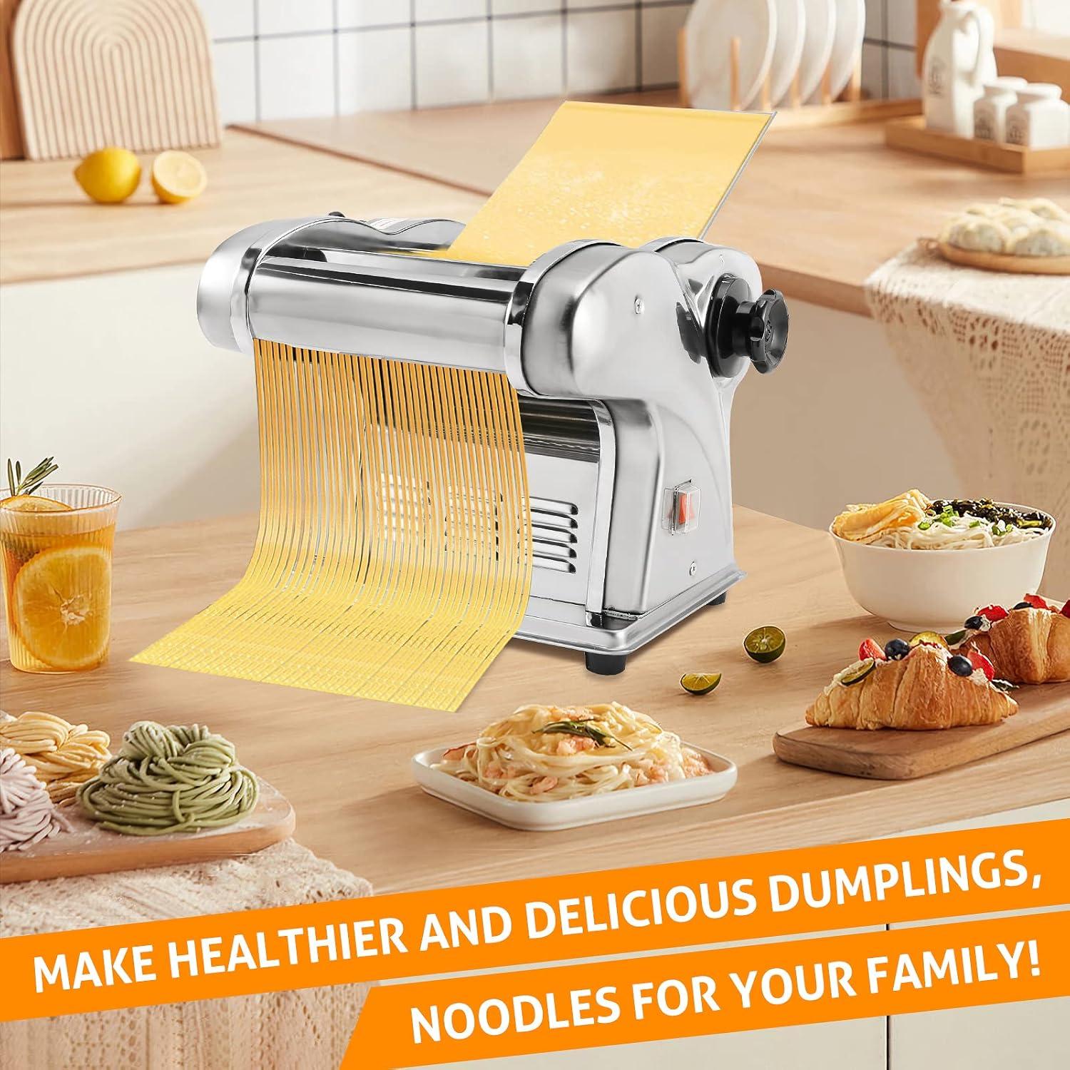 Máquina de Pasta WICHEMI Eléctrica 3 en 1 Acero Inoxidable