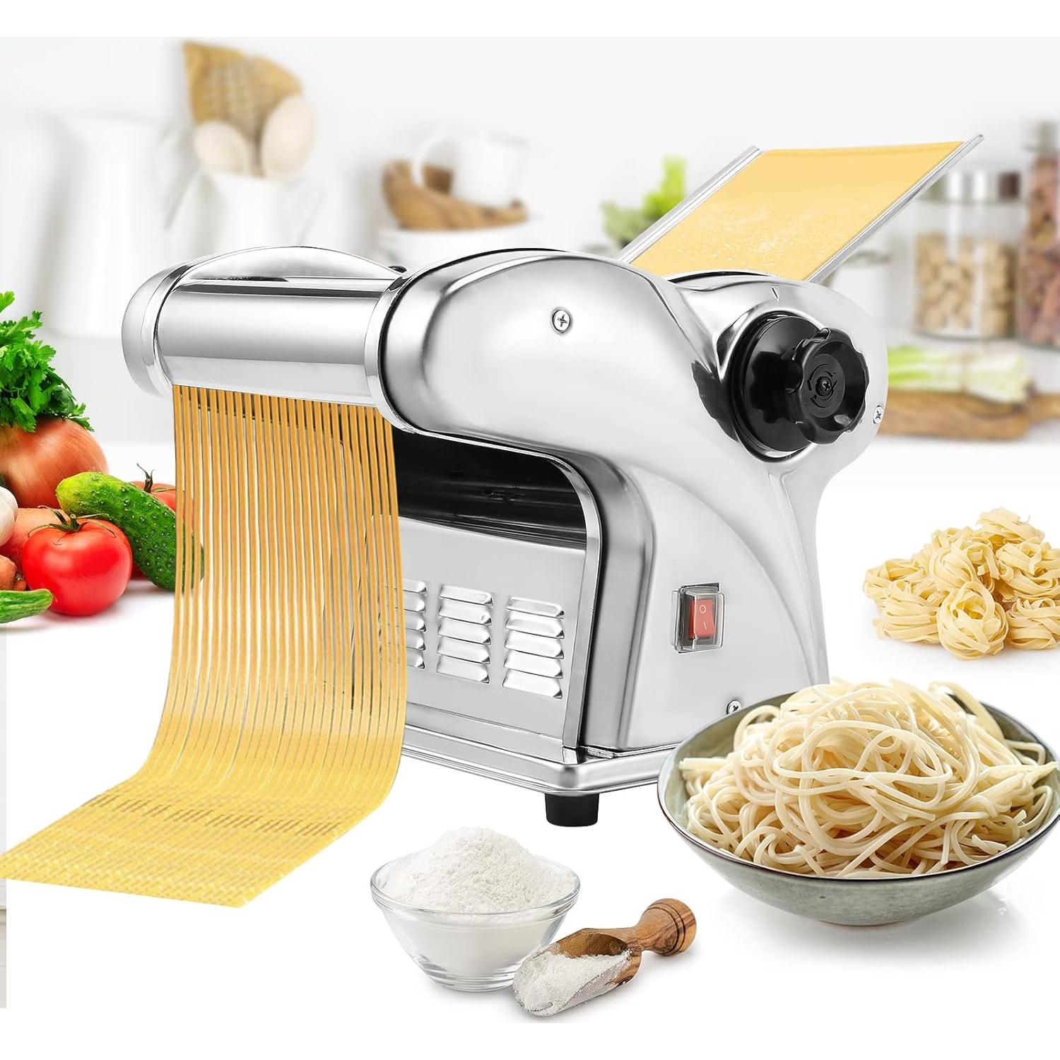 Máquina de Pasta WICHEMI Eléctrica 3 en 1 Acero Inoxidable