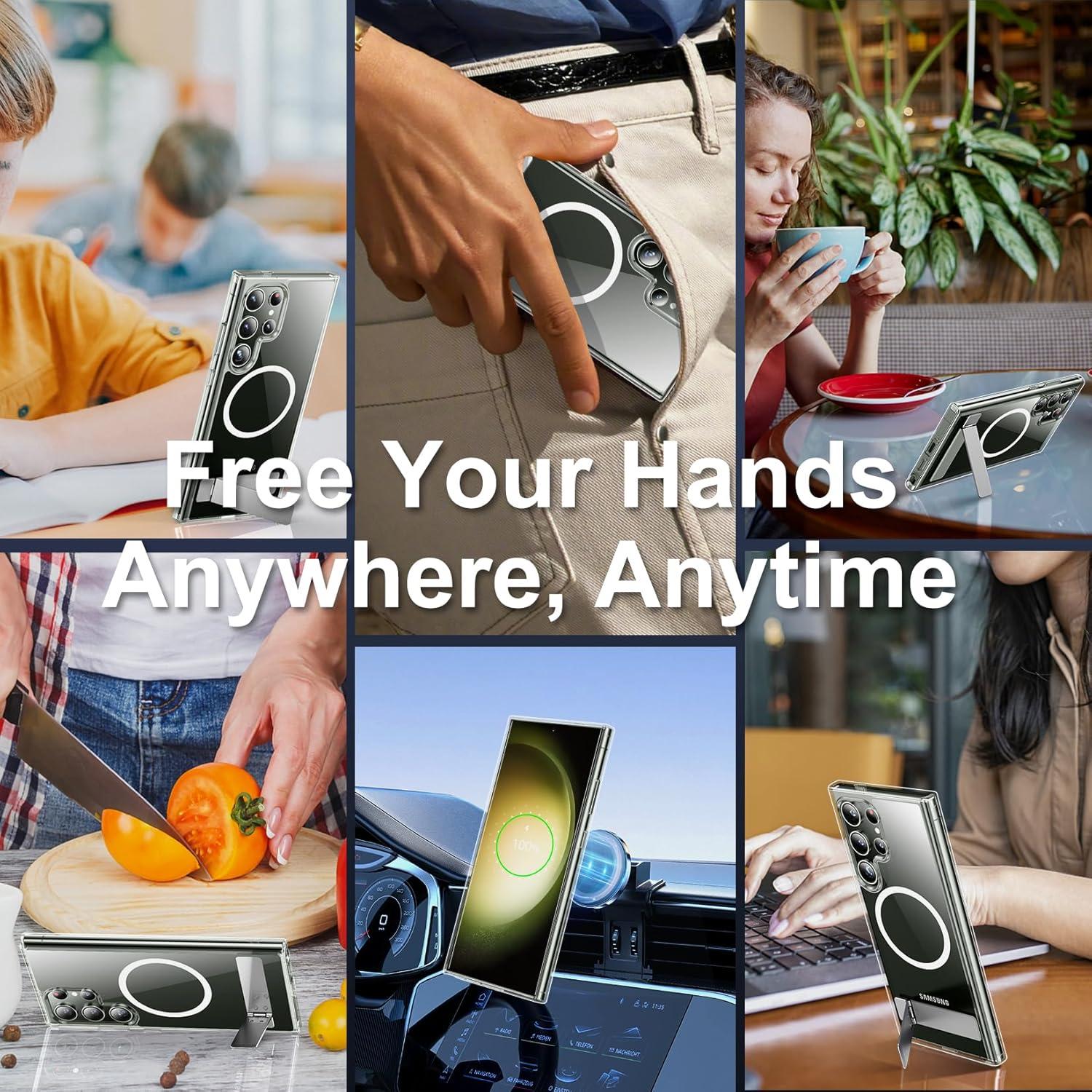 Funda Magnética SPIDERCASE para Samsung S23 Ultra 6.8"