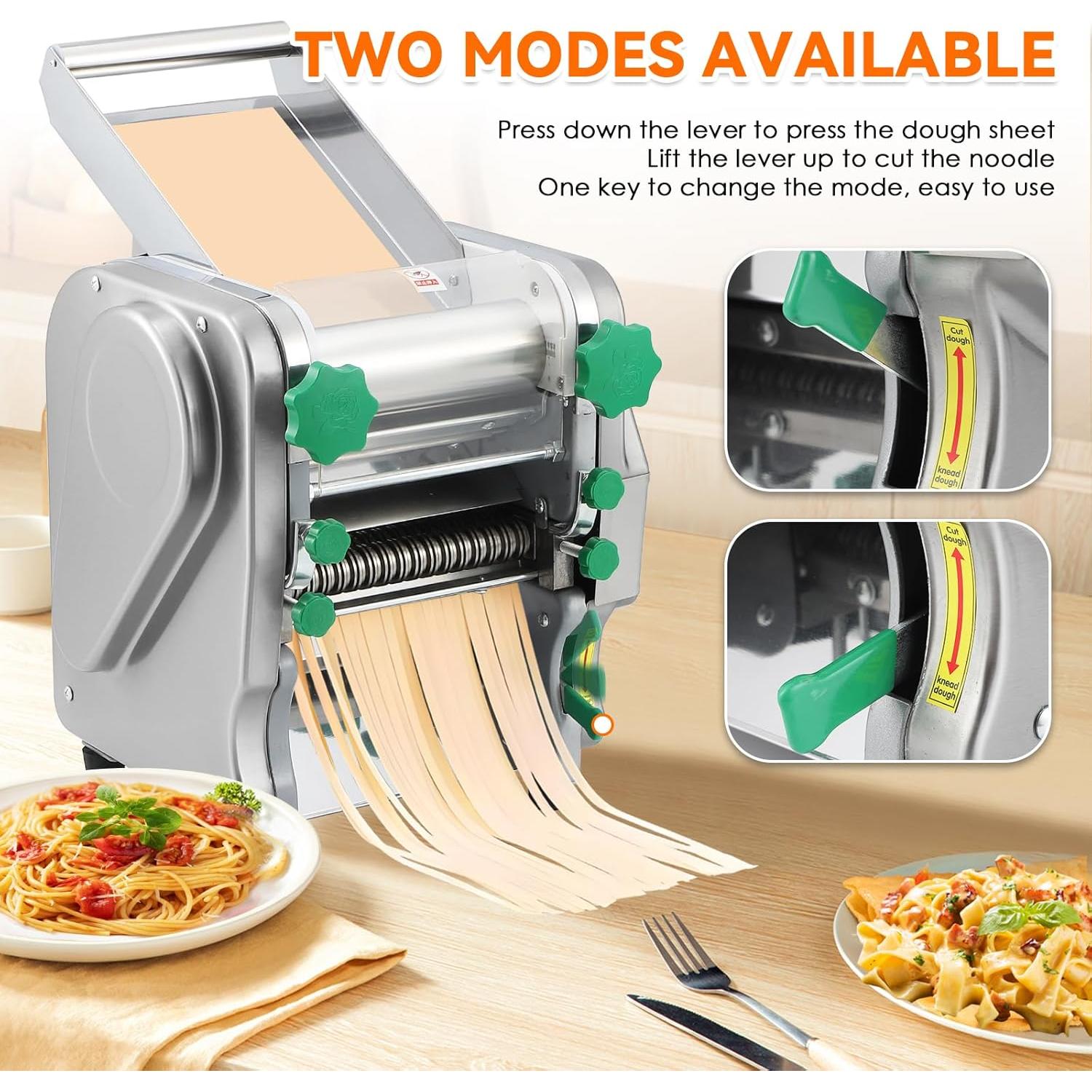 Máquina de Pasta NEWTRY Eléctrica 550W Grosor Ajustable