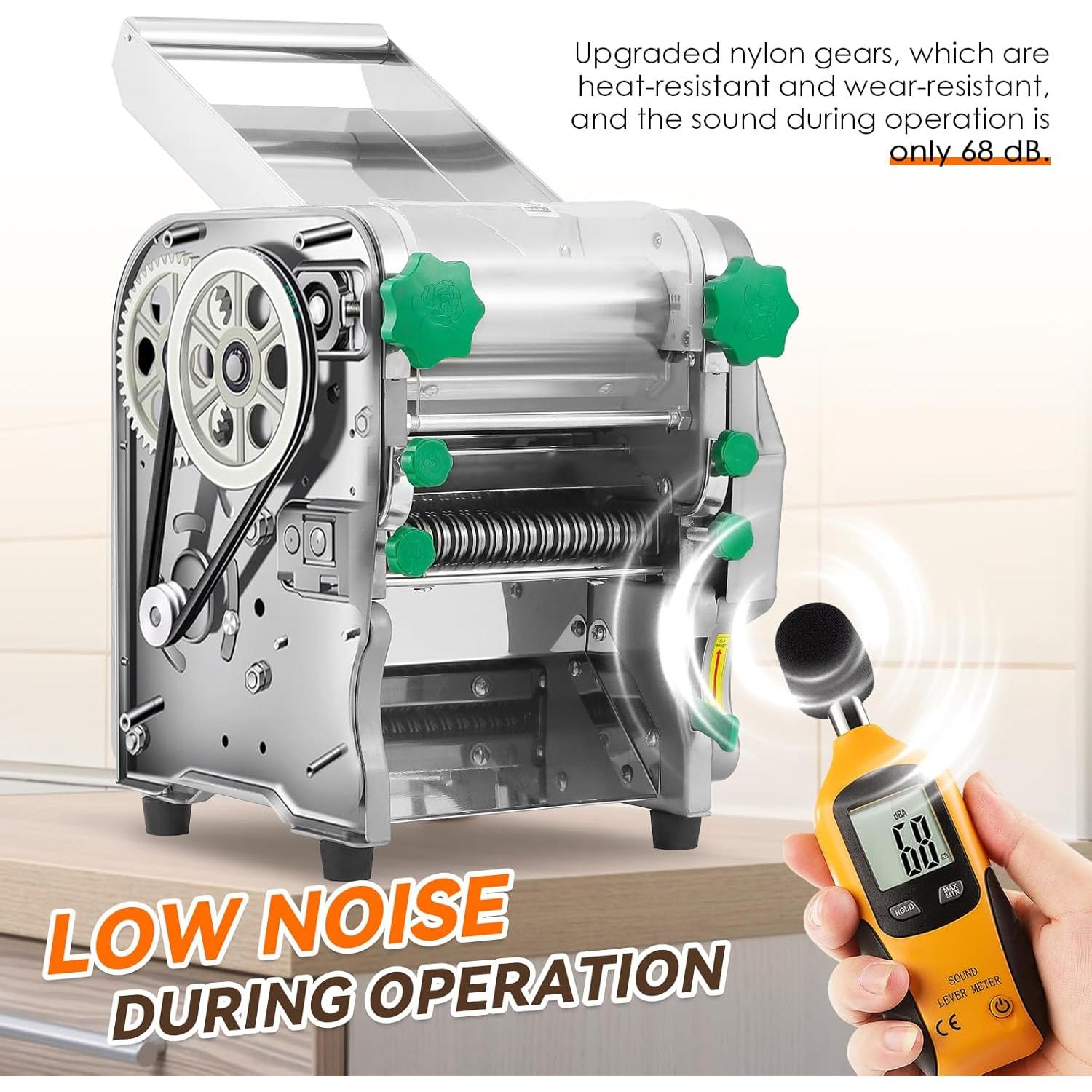 Máquina de Pasta NEWTRY Eléctrica 550W Grosor Ajustable