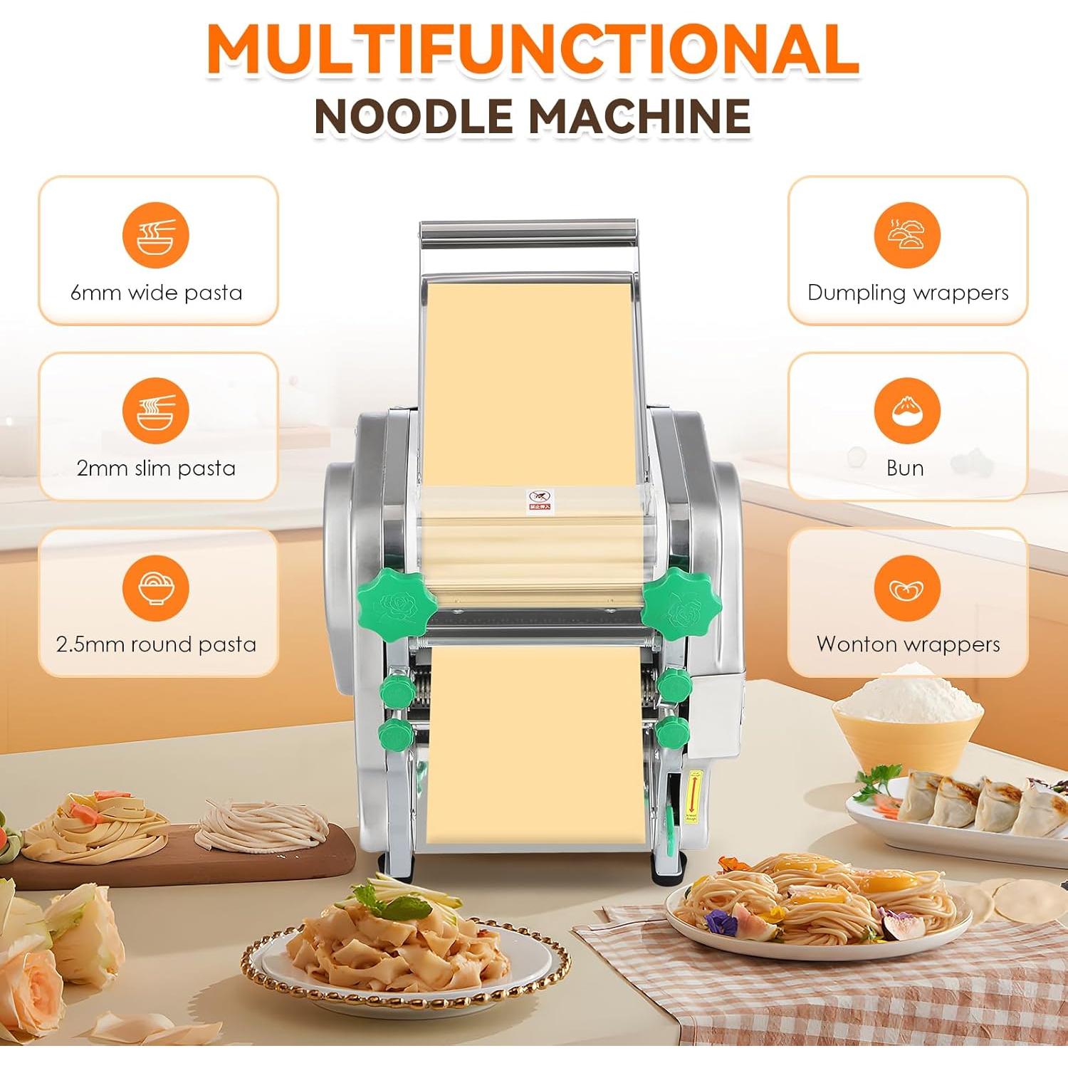 Máquina de Pasta NEWTRY Eléctrica 550W Grosor Ajustable