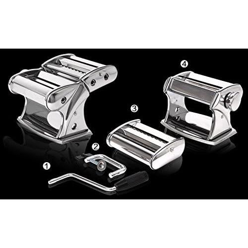 Máquina para hacer pasta OVENTE PA615S acero inoxidable 7 grosores