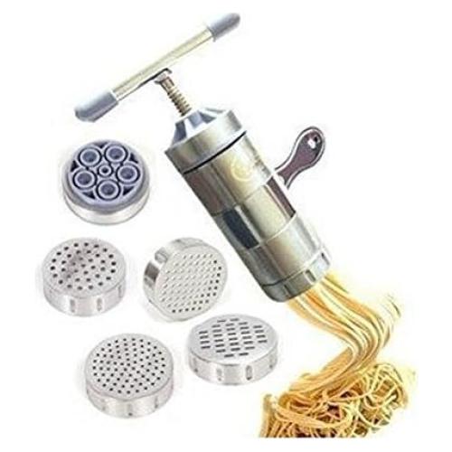 Máquina de Prensa de Fideos Manual NEWCREATIVETOP Acero Inoxidable