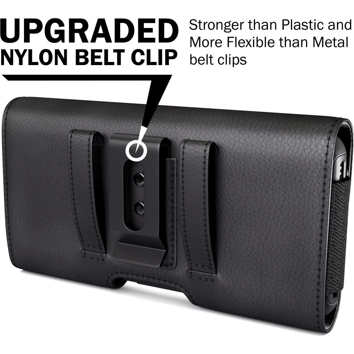 Funda PiTau para iPhone 16, 15, 14, 13, 12 - Negro