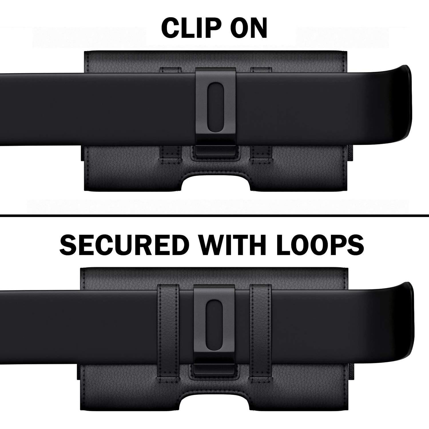 Funda PiTau para iPhone 16, 15, 14, 13, 12 - Negro