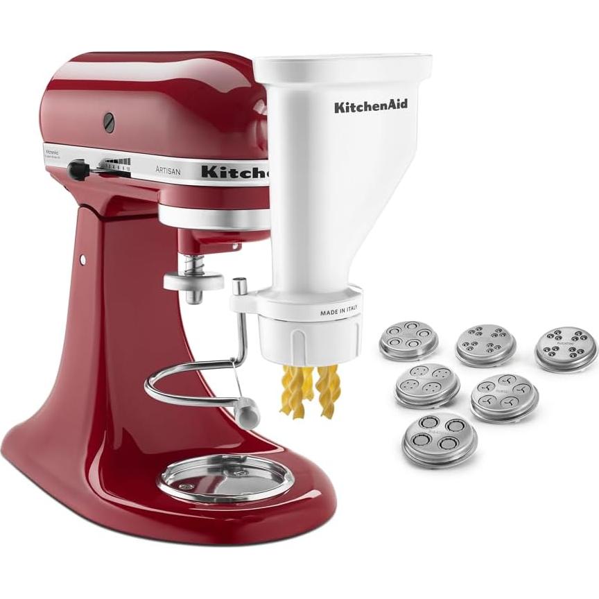 Prensa de Pasta Gourmet KitchenAid KSMPEXTA 6 Discos Intercambiables