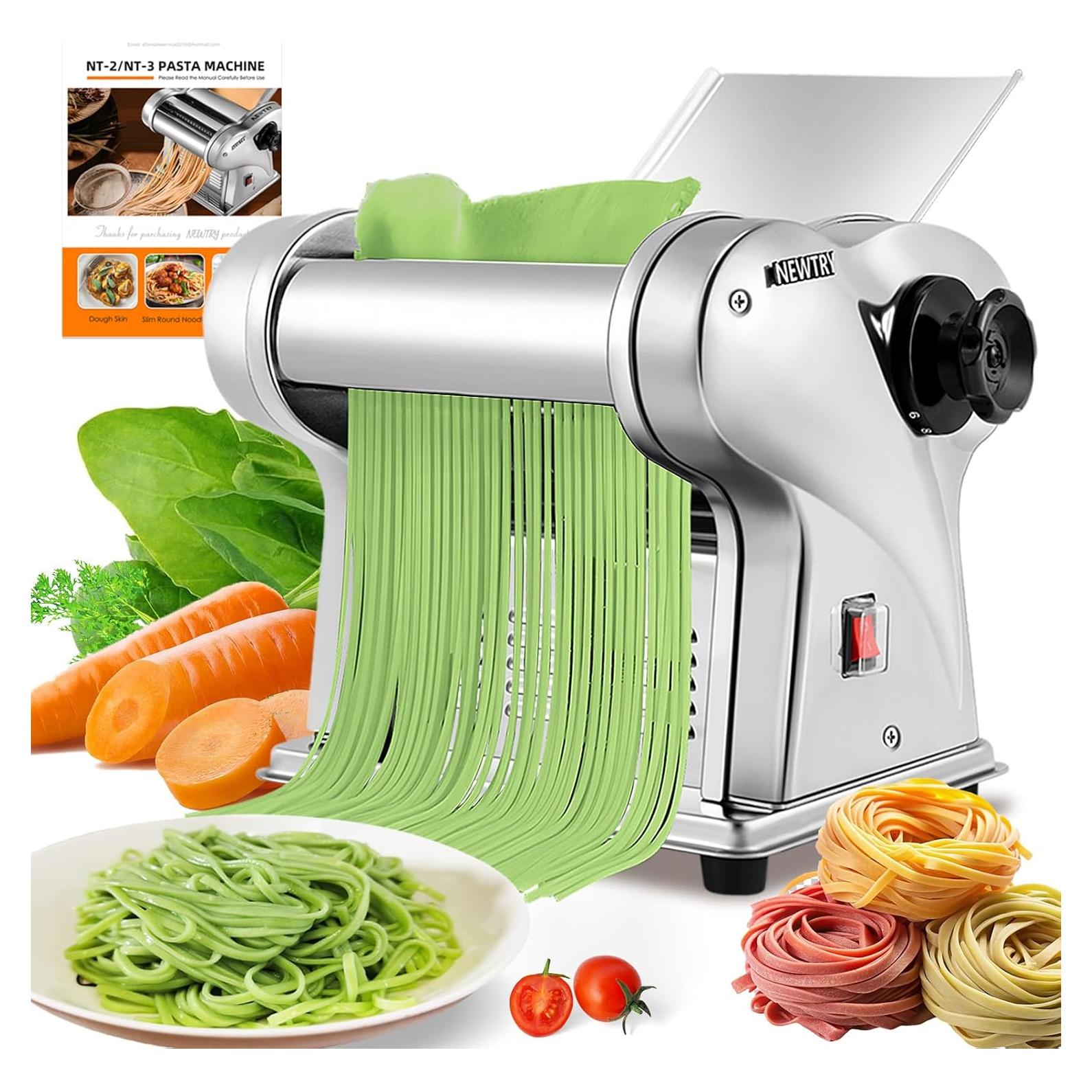 Máquina de Pasta Eléctrica NEWTRY Acero Inoxidable 7.98 kg