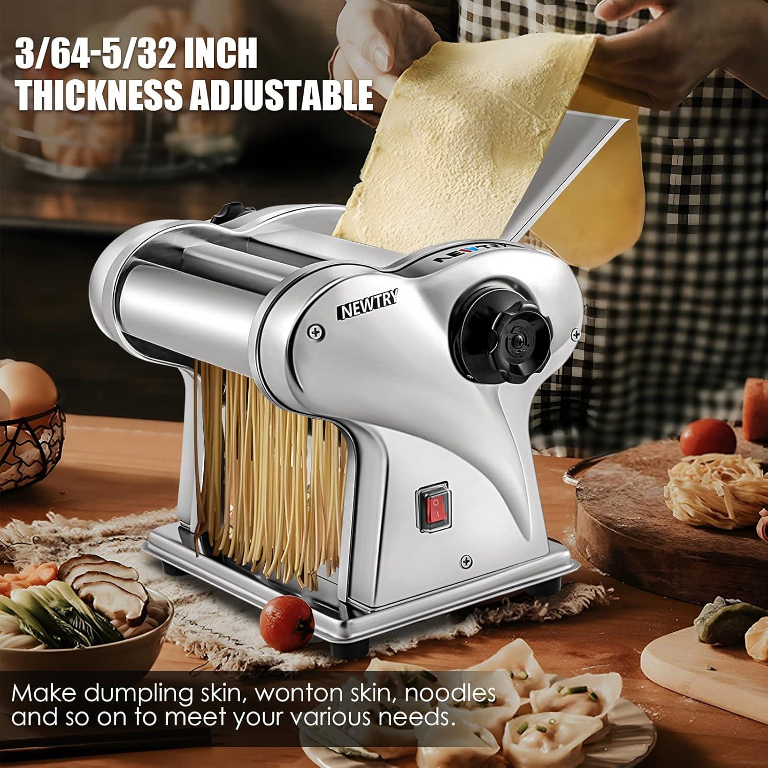 Máquina de Pasta Eléctrica NEWTRY Acero Inoxidable 7.98 kg