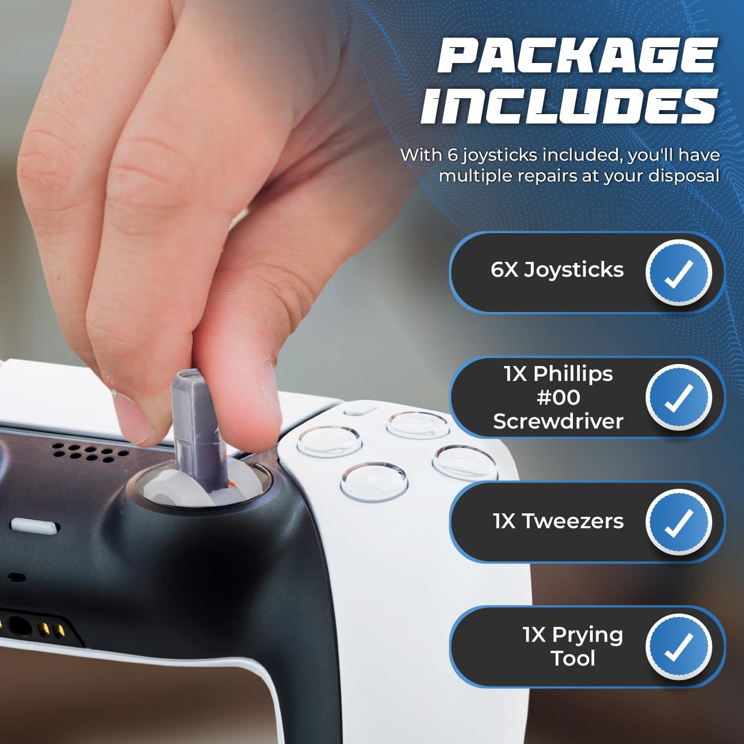 Kit de Mejora Joysticks SOSS GAMING para PS5 - 6 Piezas