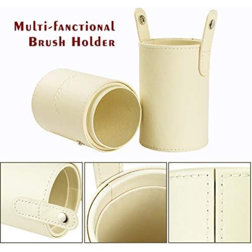 Juego de Brochas de Maquillaje Matto 10 Piezas con Soporte