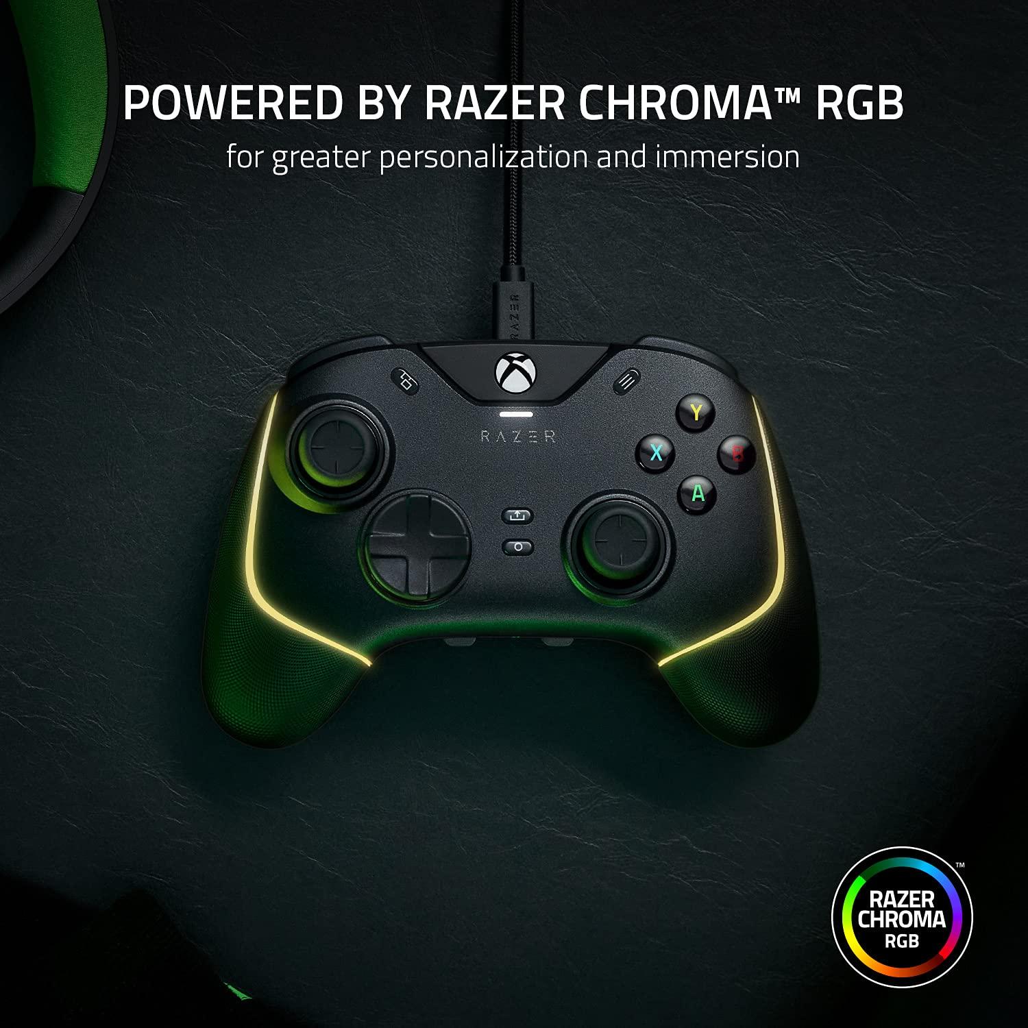 Controlador Razer Wolverine V2 Chroma para Xbox y PC - Negro
