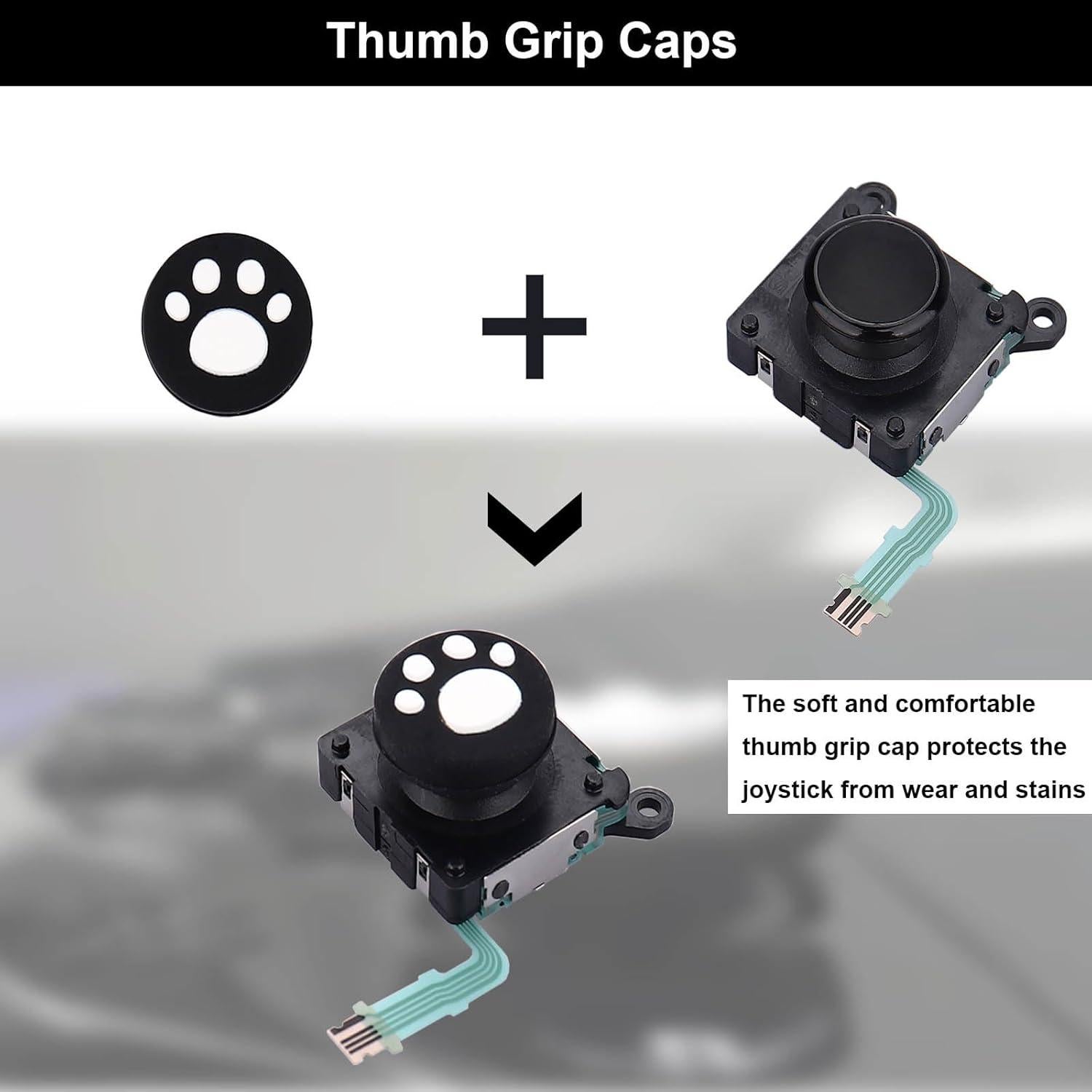 Reemplazo Joysticks Analógicos 3D Ikpek para PS Vita 2000