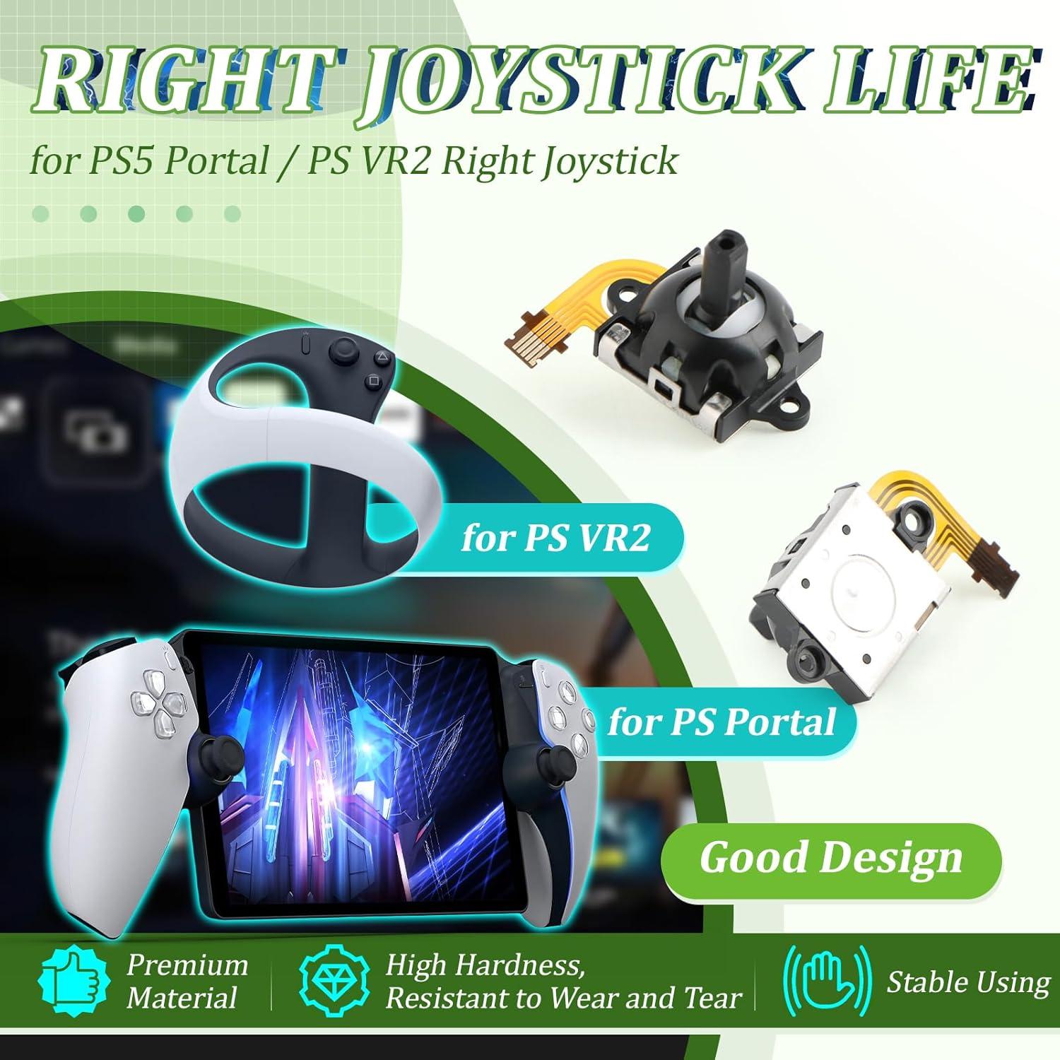 Joystick Derecho PS5 Portal / VR2 Efecto Hall Reemplazo