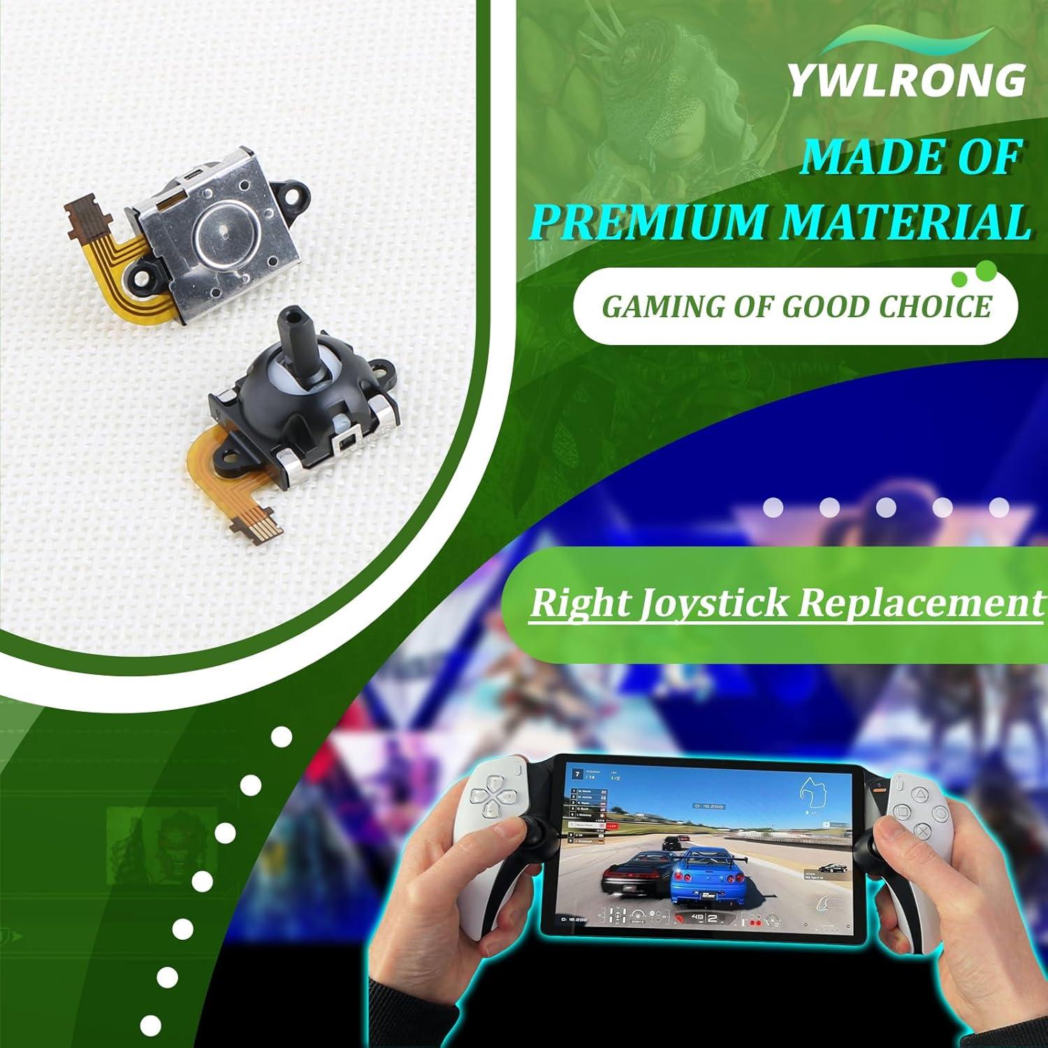 Joystick Derecho PS5 Portal / VR2 Efecto Hall Reemplazo