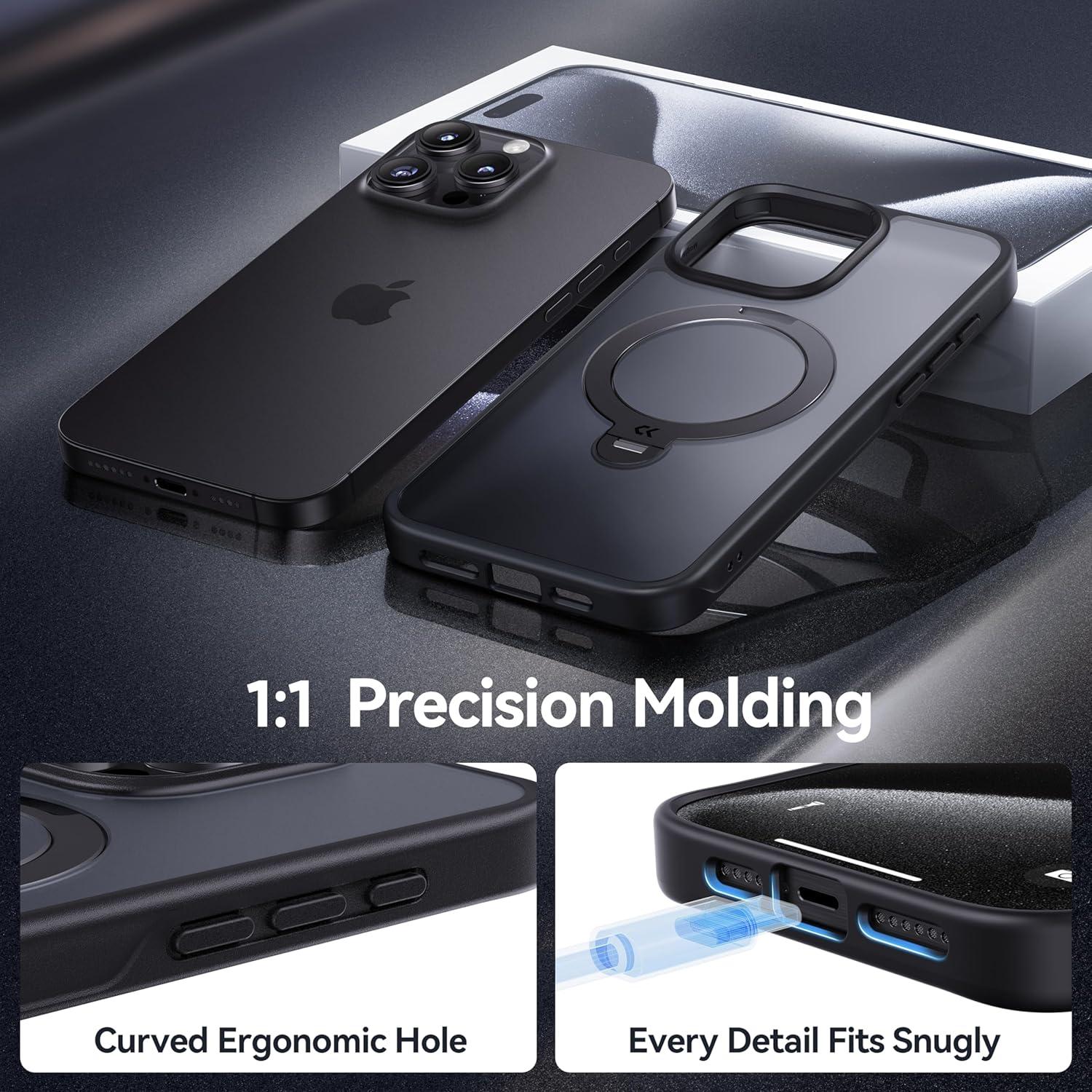 Funda CASEKOO MagicStand Pro para iPhone 15 Pro Max 6.7"