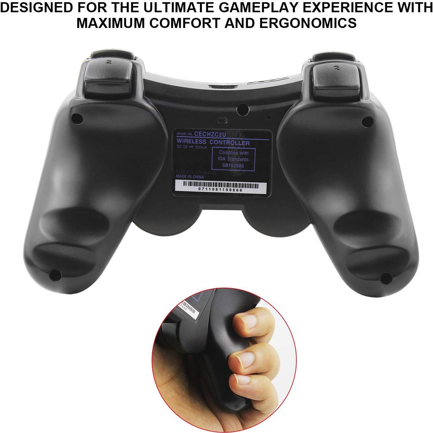 Controlador Inalámbrico Diswoe PS-3 con Doble Vibración