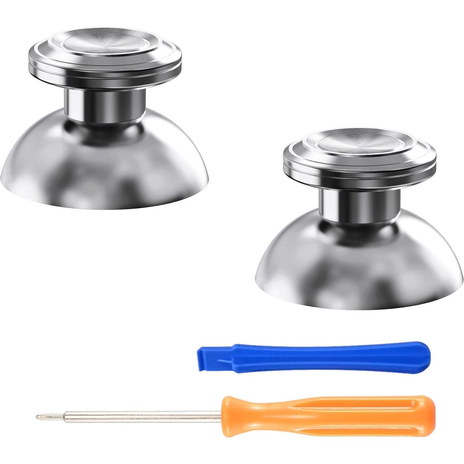 Palancas de Metal eXtremeRate Plateadas para PS5 y PS4