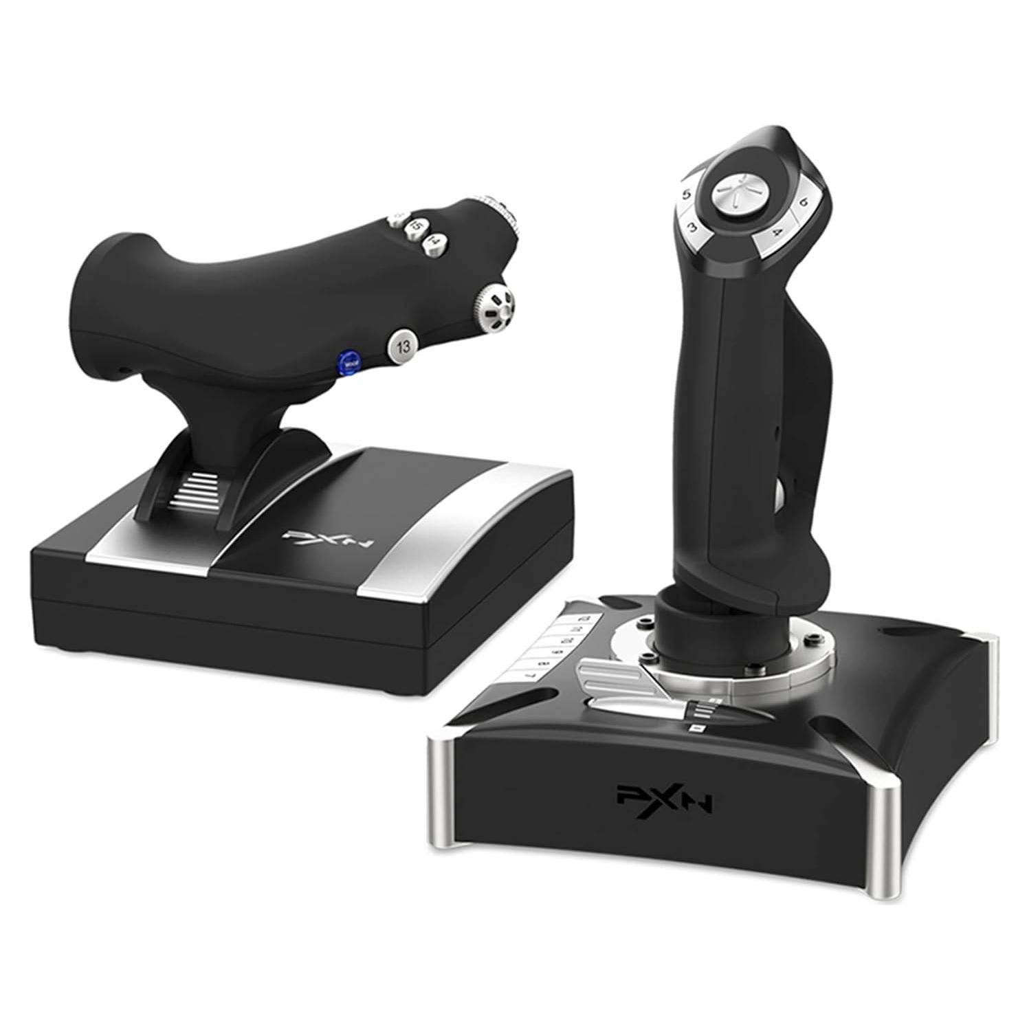 Joystick de vuelo PXN-2119Pro con vibración para PS4/PC