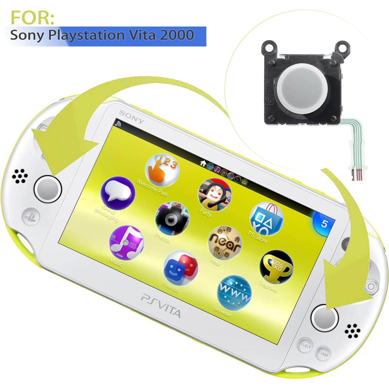 Joystick Analógico 3D CHENLAN para PS Vita 2000 Blanco