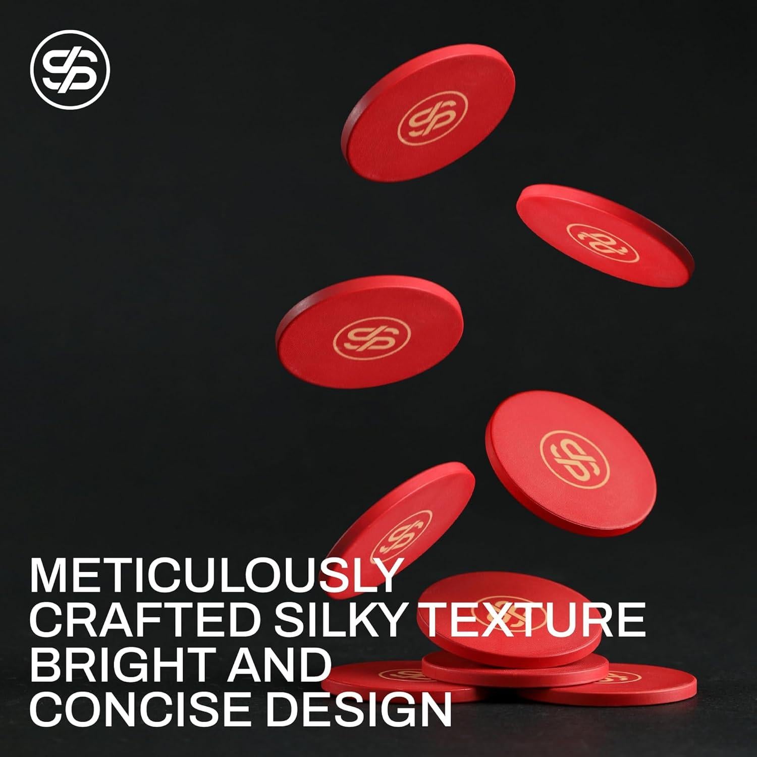 Fichas de Póker Cerámica SLOWPLAY Godel 300 PCS 39mm