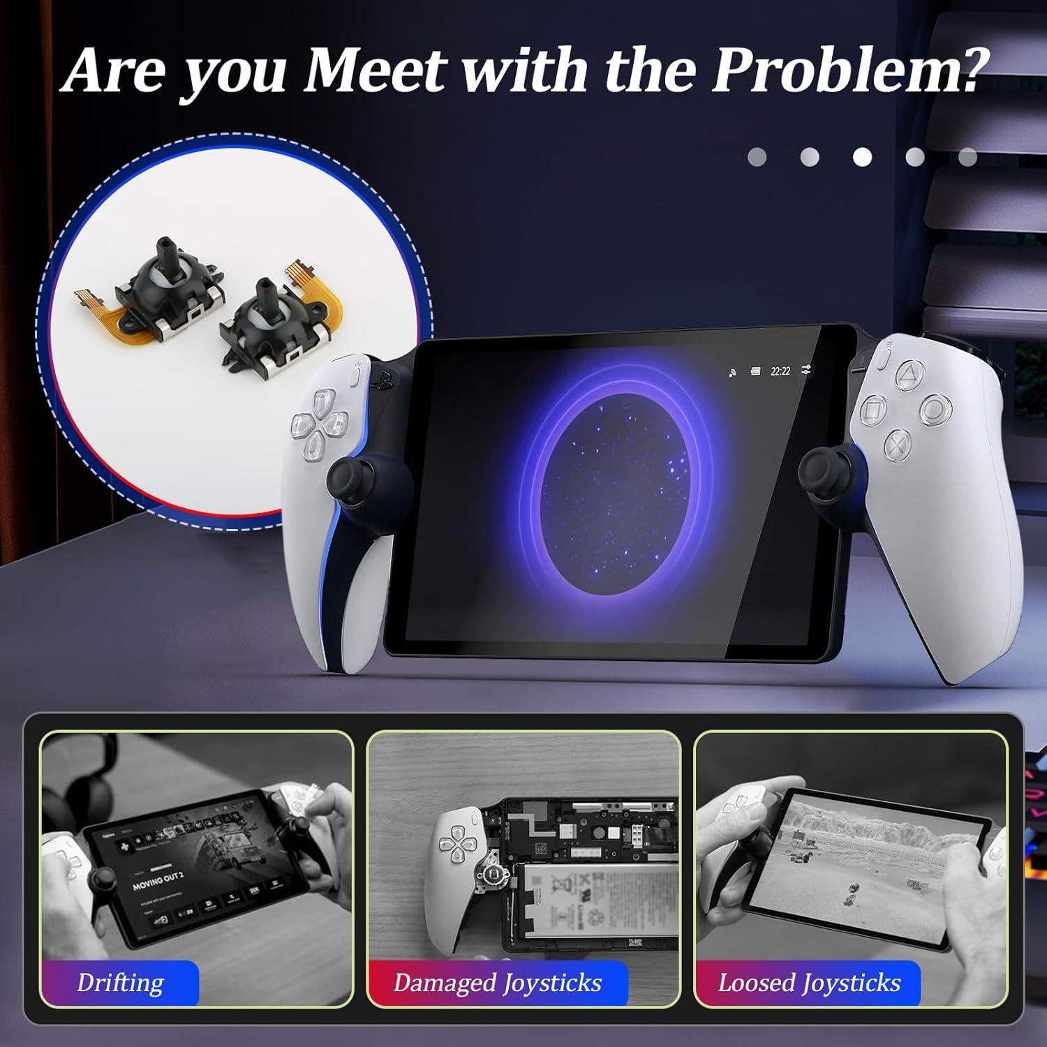 Joystick de Efecto Hall para PS5 Portal - Reemplazo Preciso