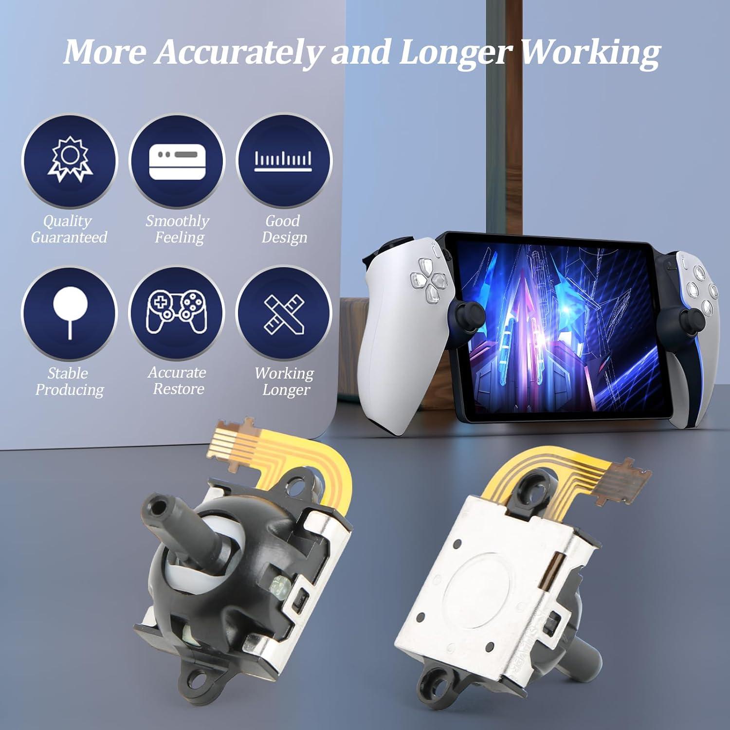 Reemplazo Joysticks Efecto Hall PS5 Portal/PSVR2 3D