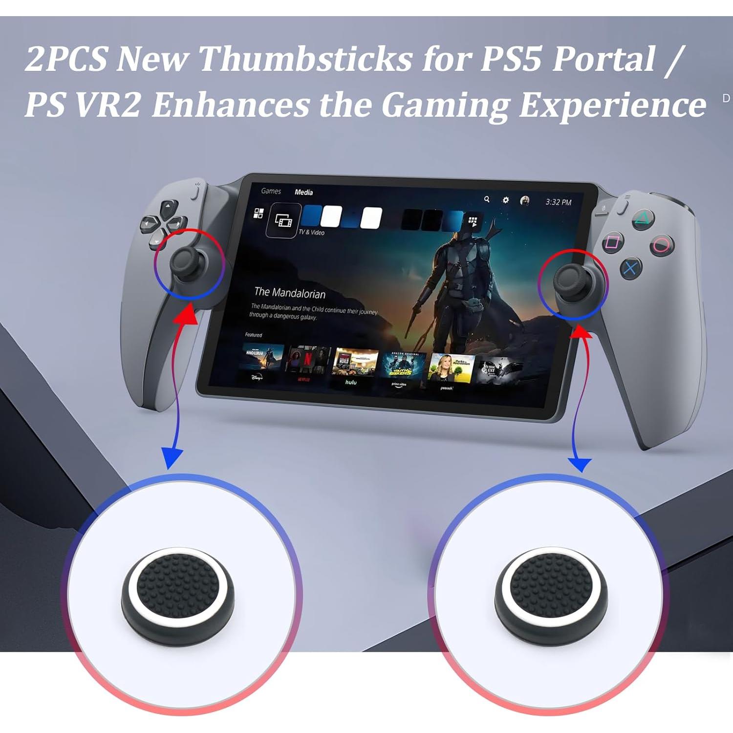 Reemplazo Joysticks Efecto Hall PS5 Portal/PSVR2 3D