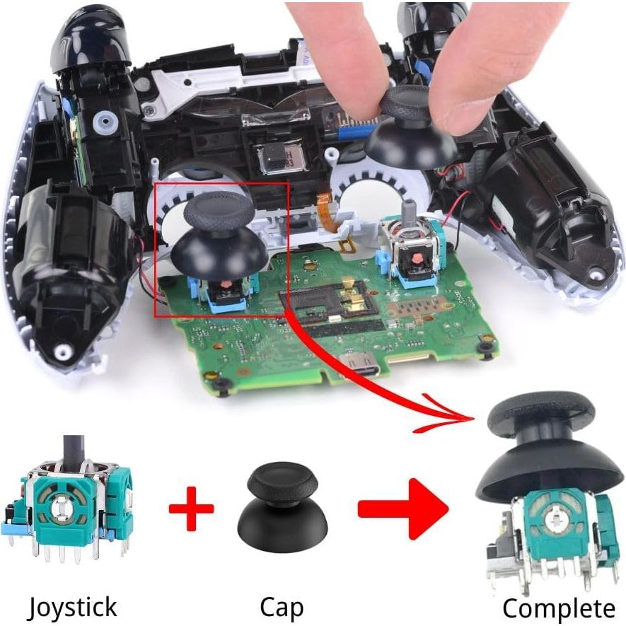 Juego de Reemplazo Joysticks 3D MEEFIX para PS5