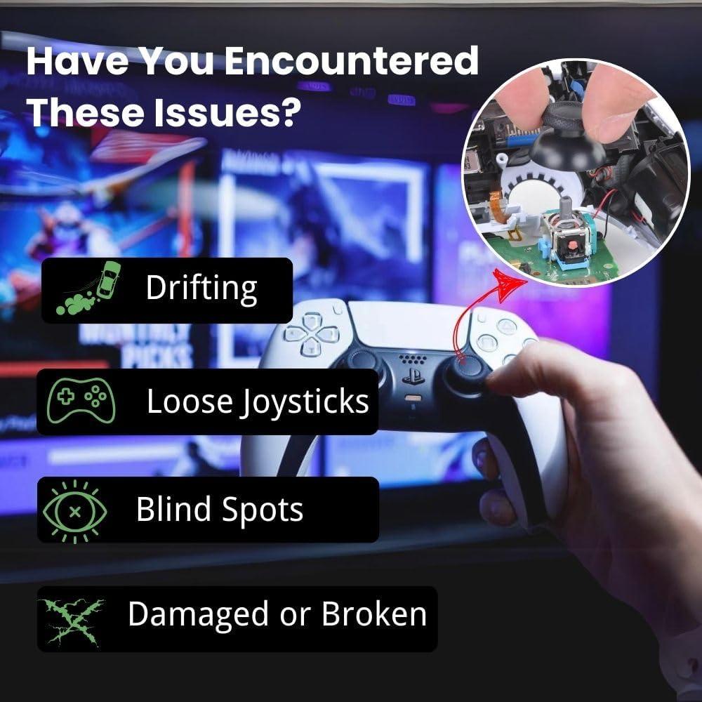 Juego de Reemplazo Joysticks 3D MEEFIX para PS5