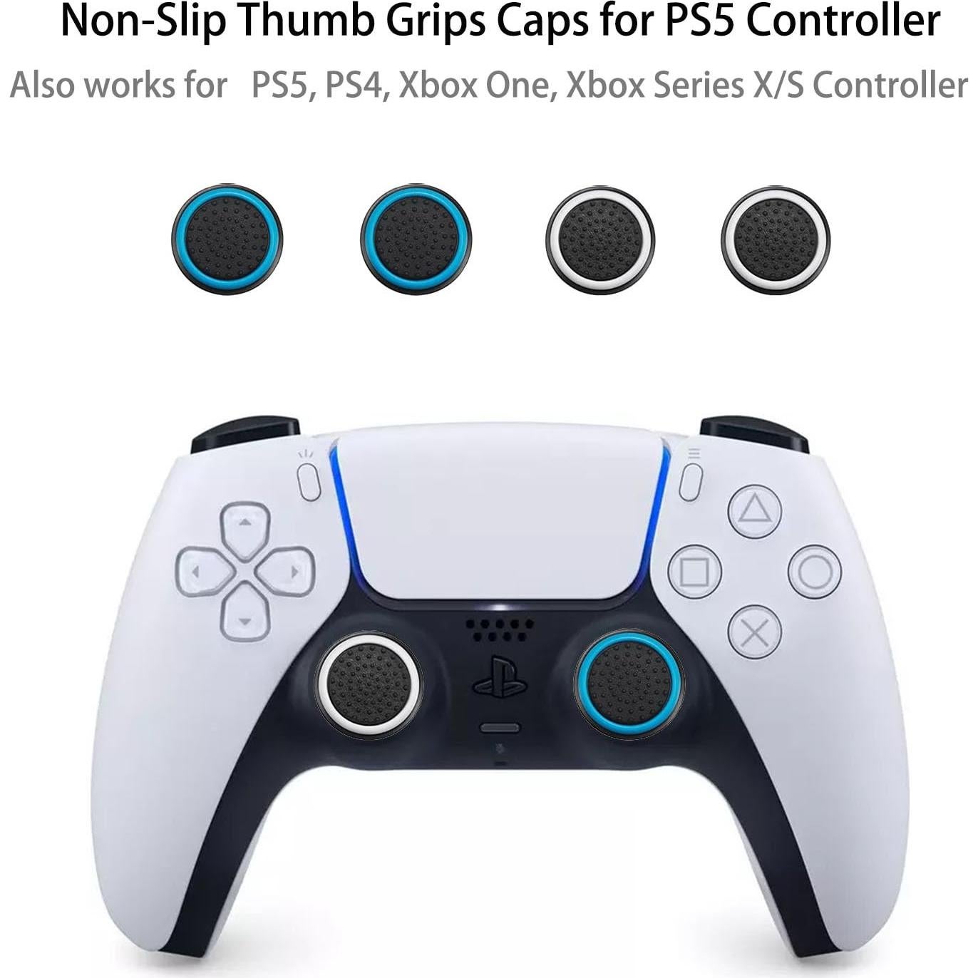 4 Joysticks Analógicos 3D Kinyanco para Controlador PS5