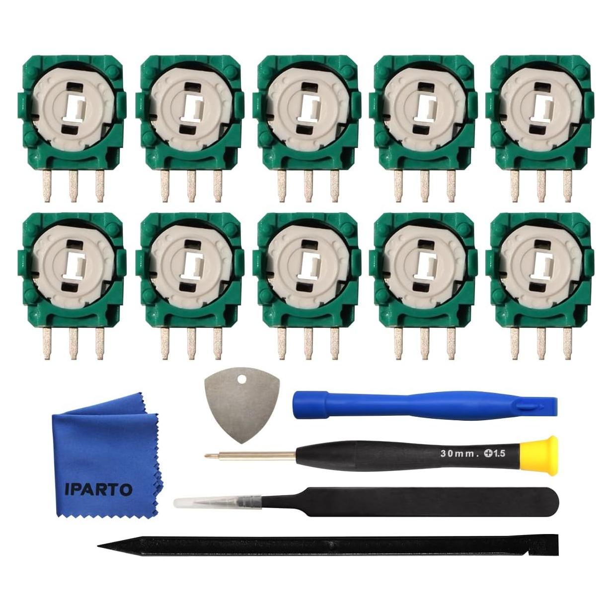 Paquete de 10 Potenciómetros 2K3 Ohm para PS5 y PS4 iParto