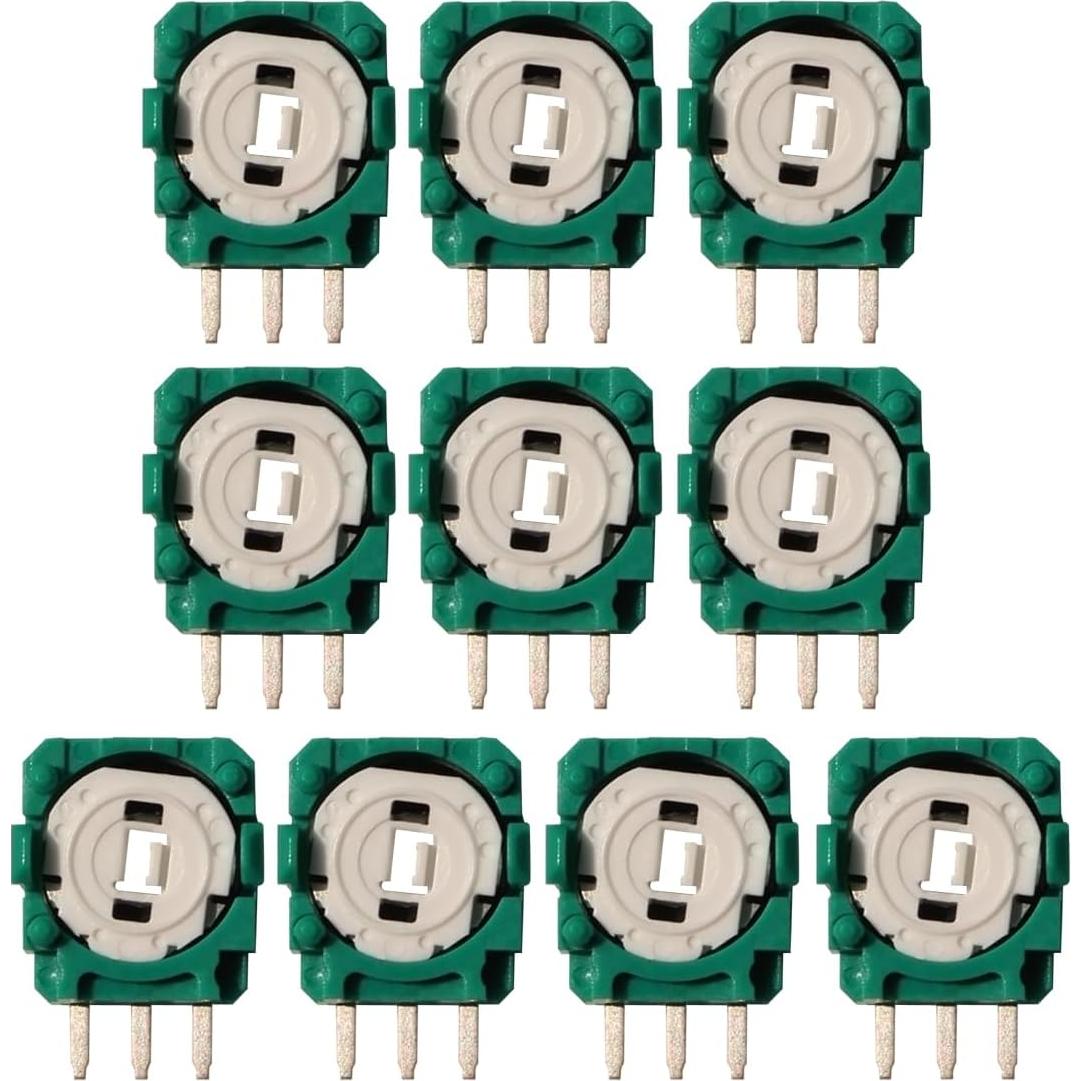 Paquete de 10 Potenciómetros 2K3 Ohm para PS5 y PS4 iParto