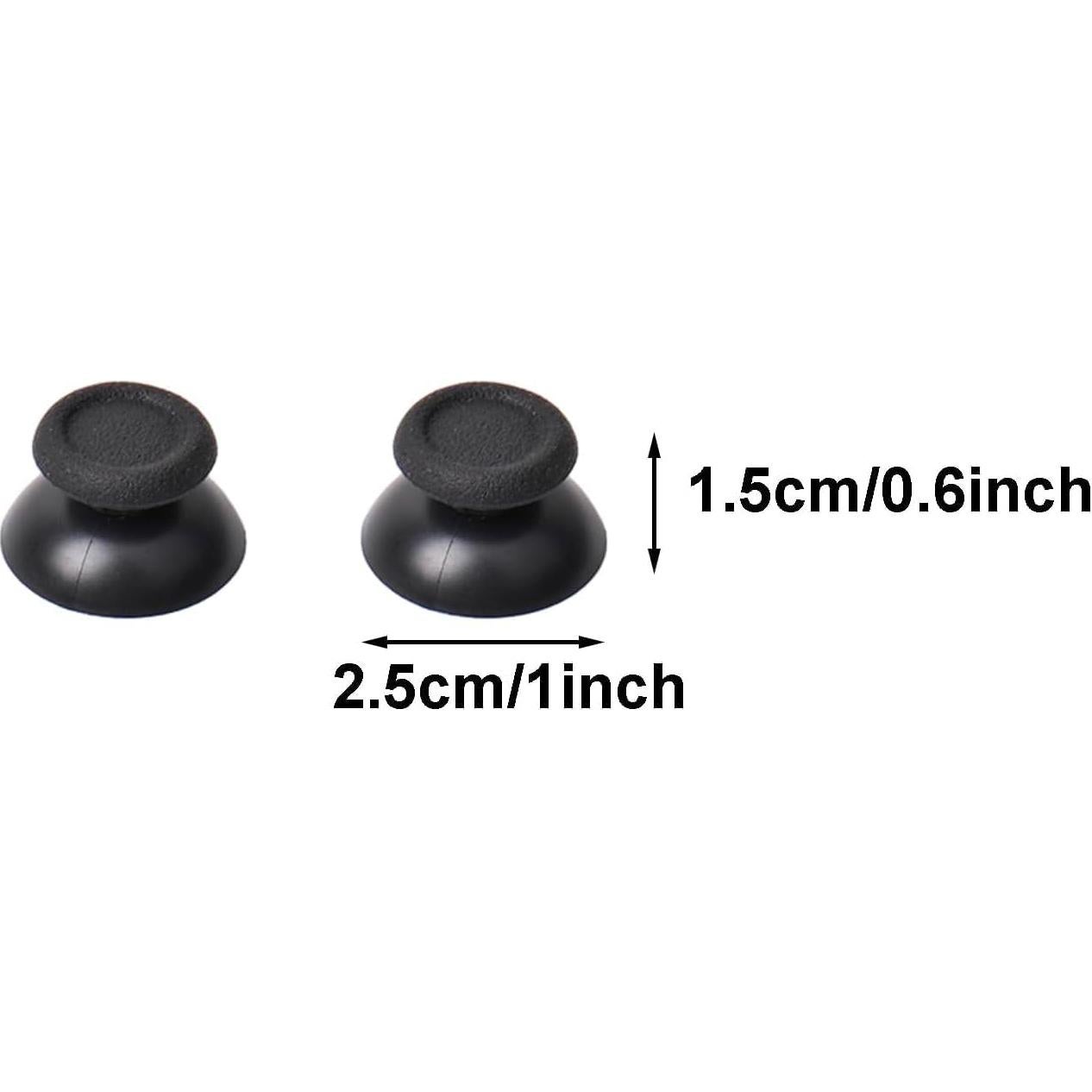 Tapa de Joystick Reemplazo PS4 JDYYICZ 4 Pares Negro