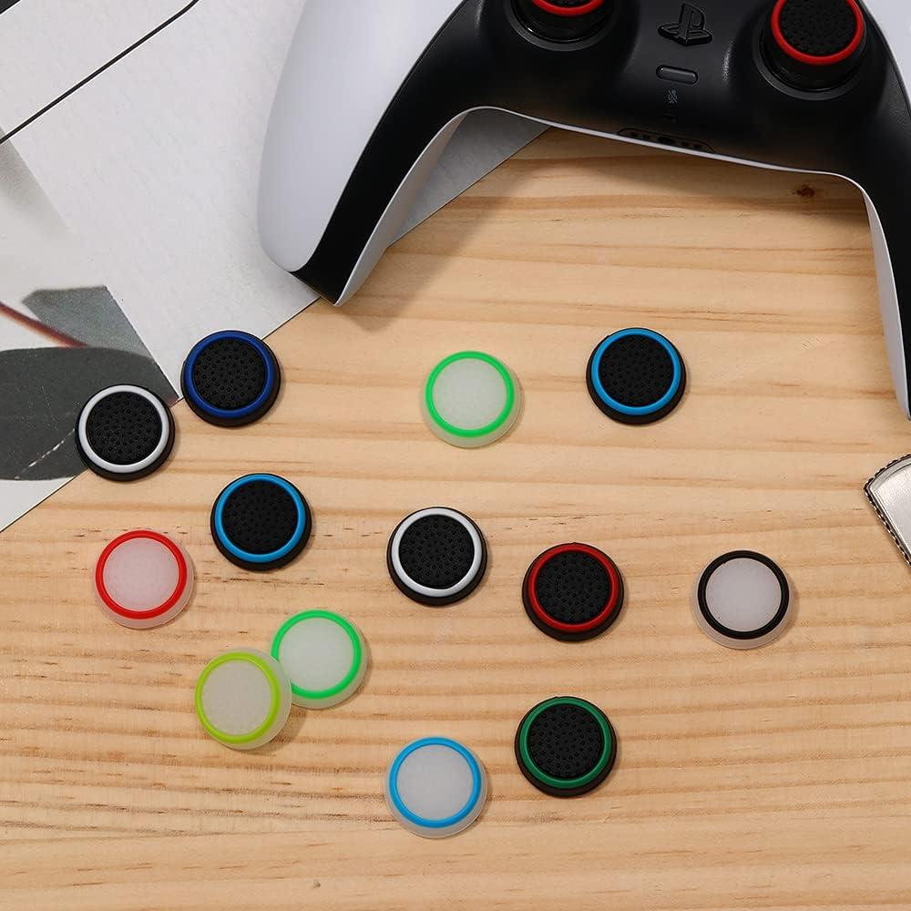 20 Tapas de Joystick RGEEK Grips de Pulgar Antideslizantes