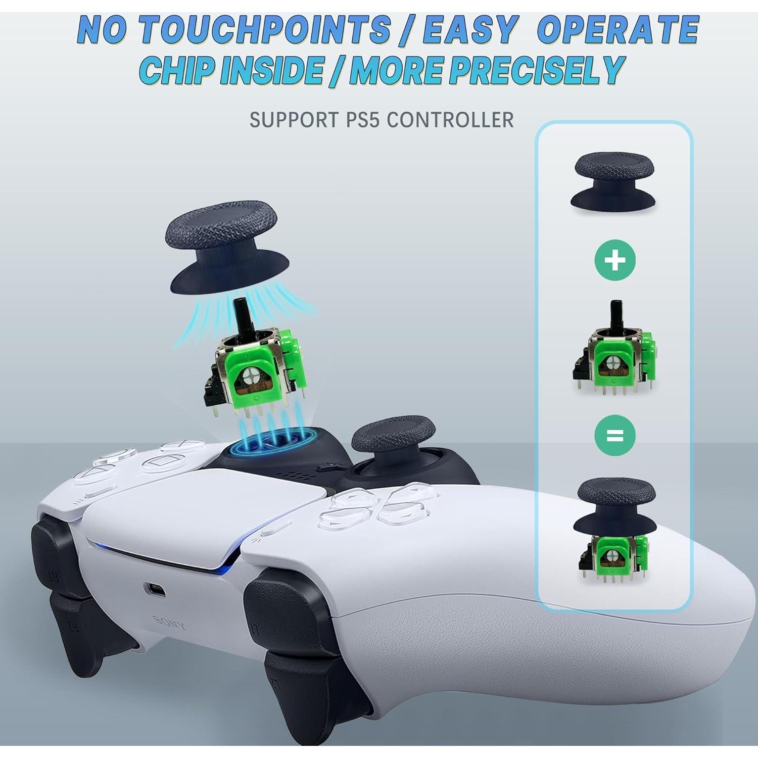 Joystick Analógico 3D Intec para PS4/PS5 - Juego de 4