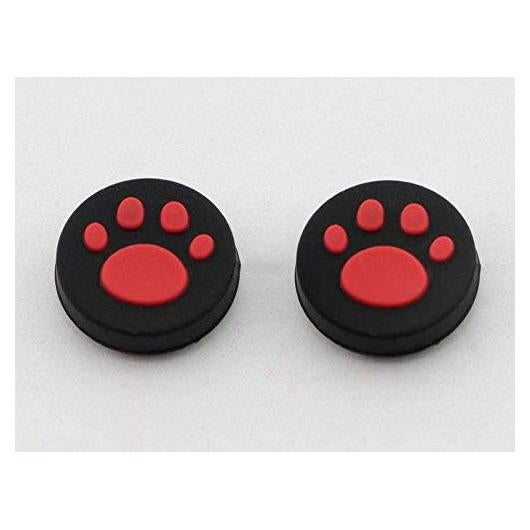 Silicone Joystick Caps Thumb Stick Analog Grip Cover Case Cap for PS Vita PSV 2000 PSV 1000 Controller (Red)