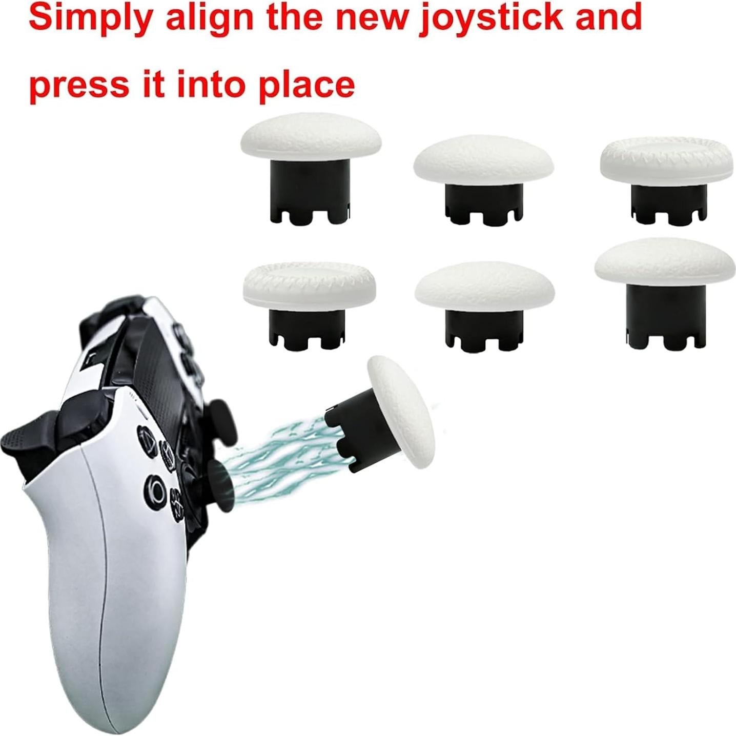 Tapas de Joystick 6 en 1 Anglepingping para PS5 Edge