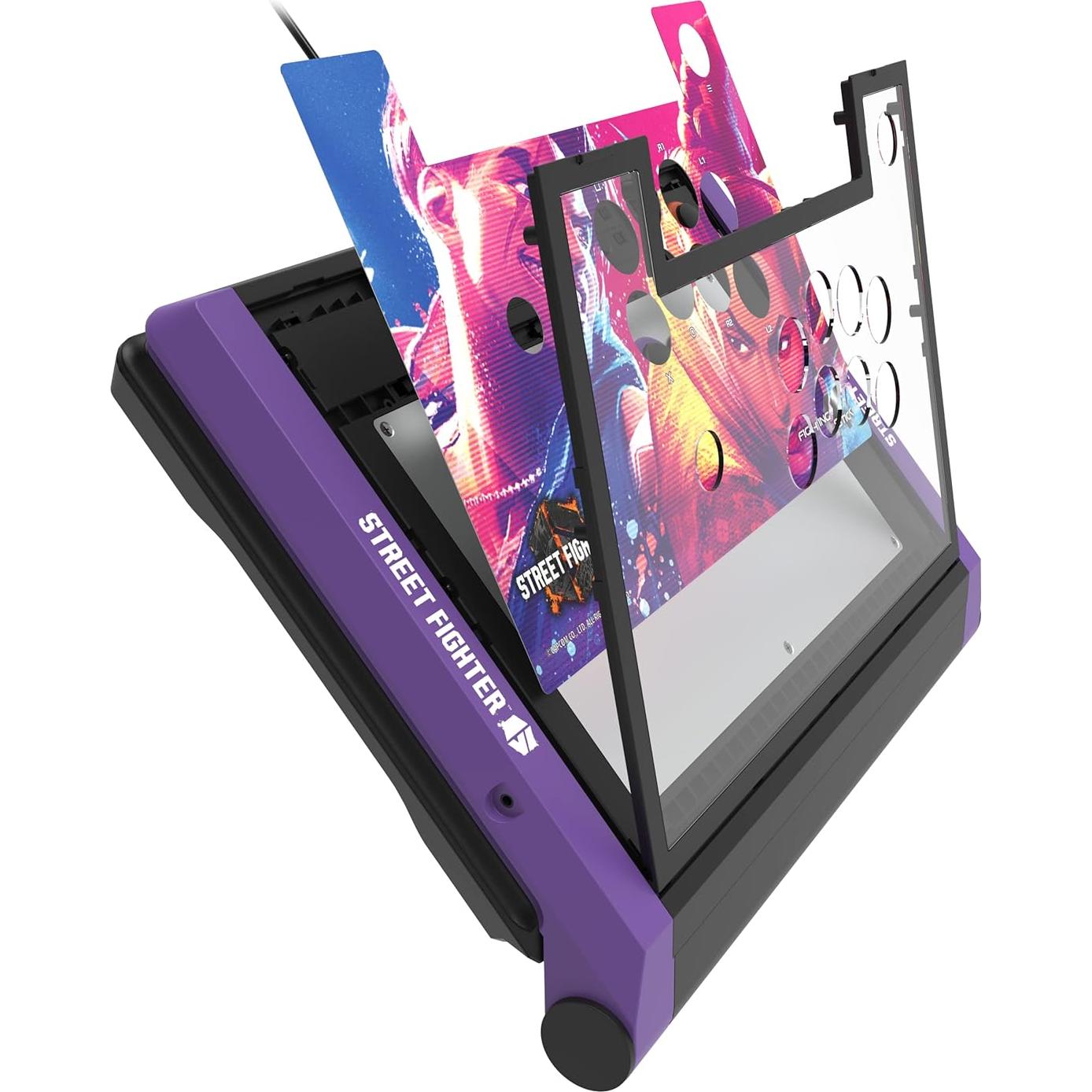 Fight Stick HORI Alpha Street Fighter 6 para PS5/PS4/PC