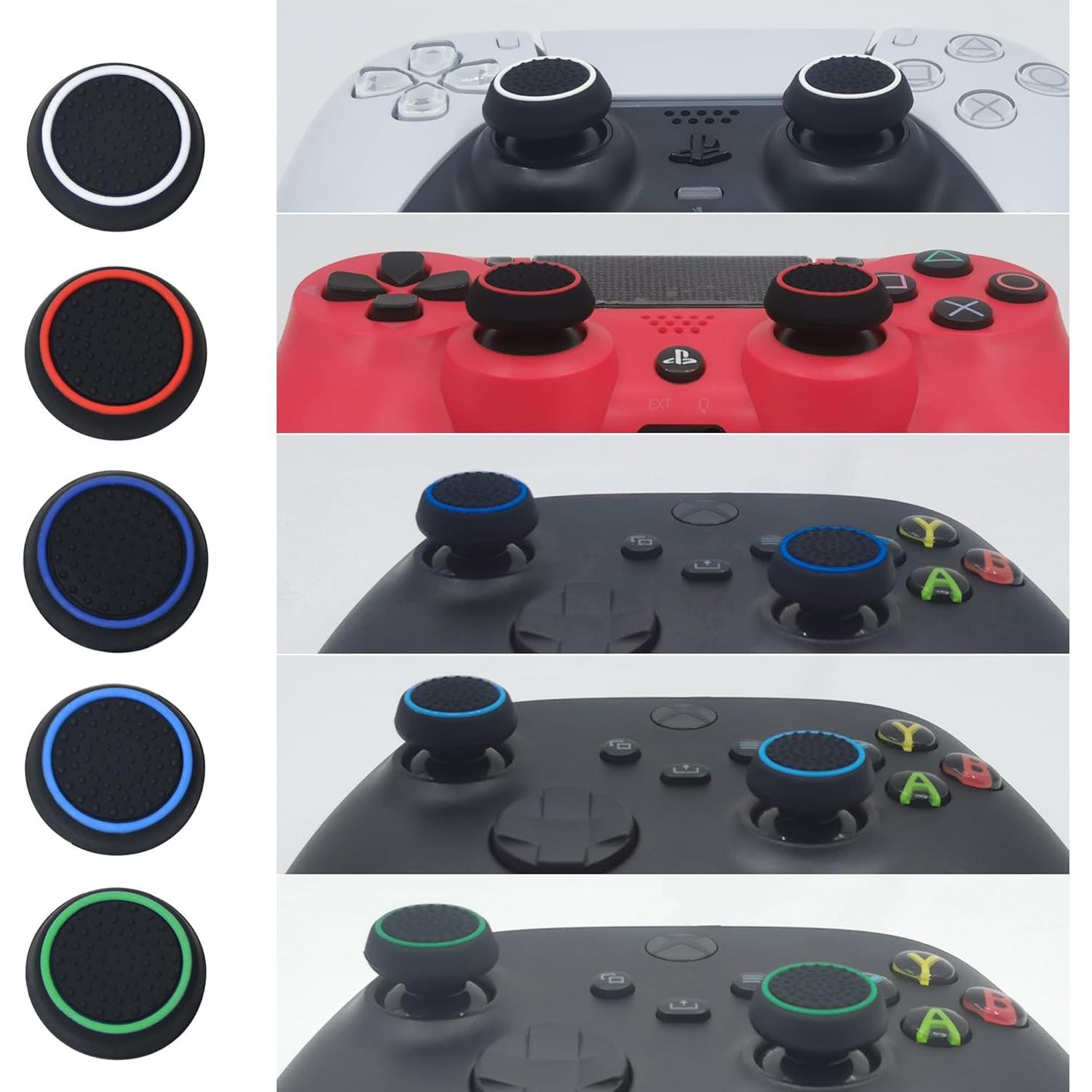 Controladores de Agarre ZHI-NYLLDJS 30 Piezas para PS5/4 y Xbox