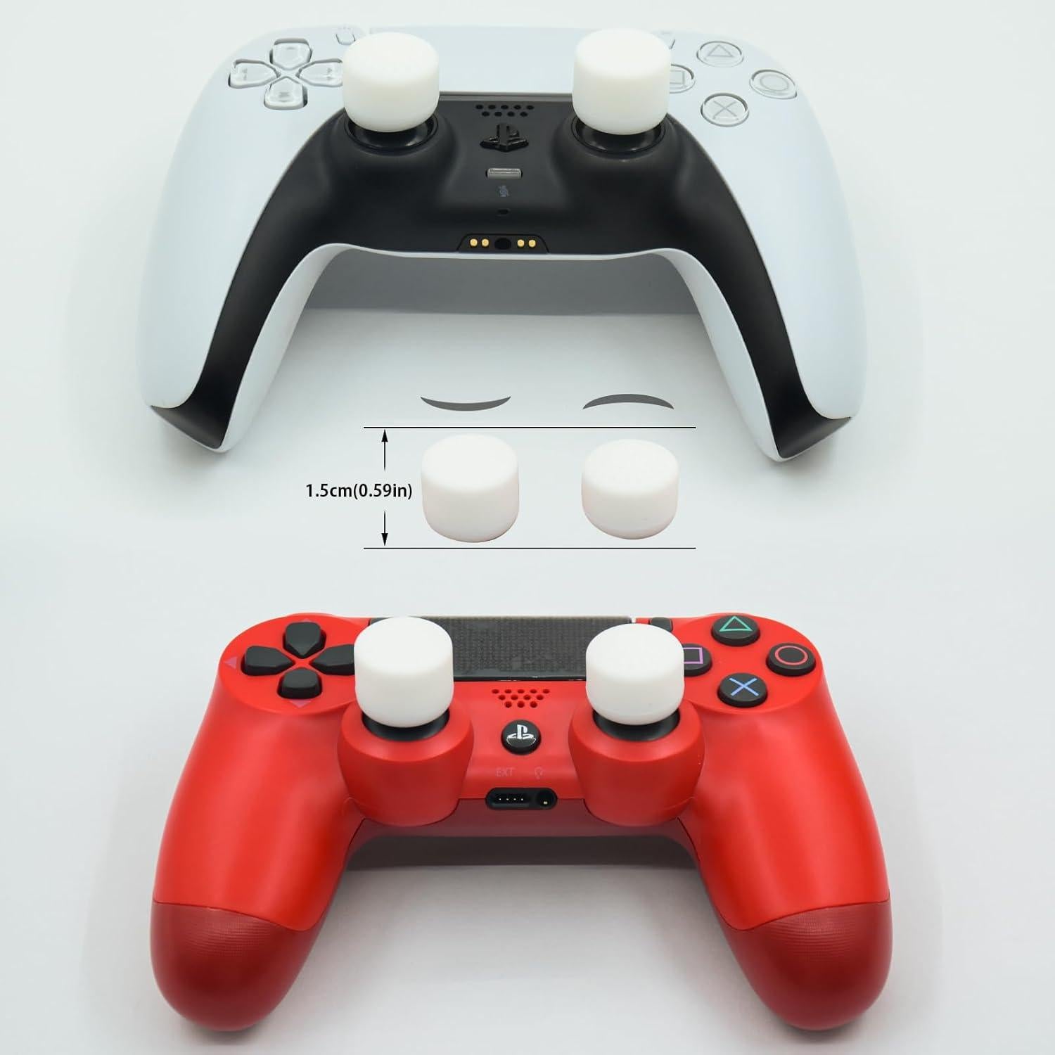 Agarres para Pulgar ZHI-NYLLDJS para PS5/4 y Switch Pro