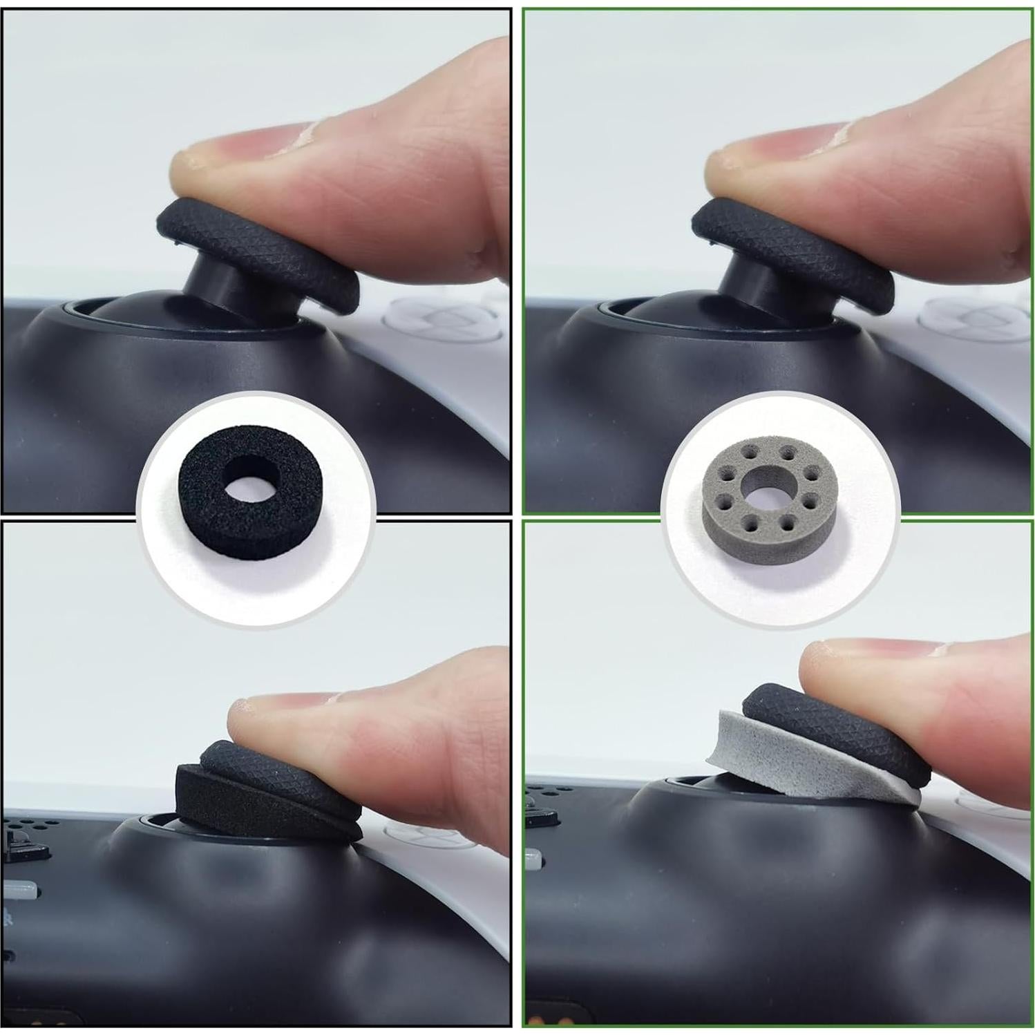 Agarres para Pulgar ZHI-NYLLDJS para PS5/4 y Switch Pro