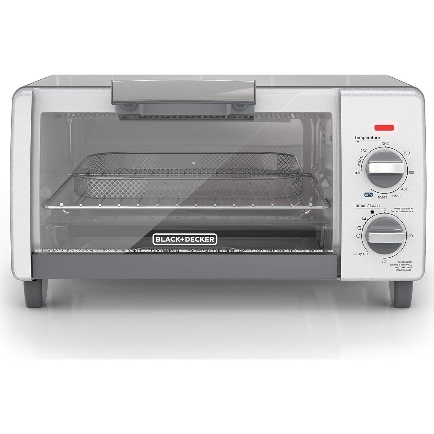 Horno Tostador BLACK+DECKER TO1785SG 4 Rebanadas Gris