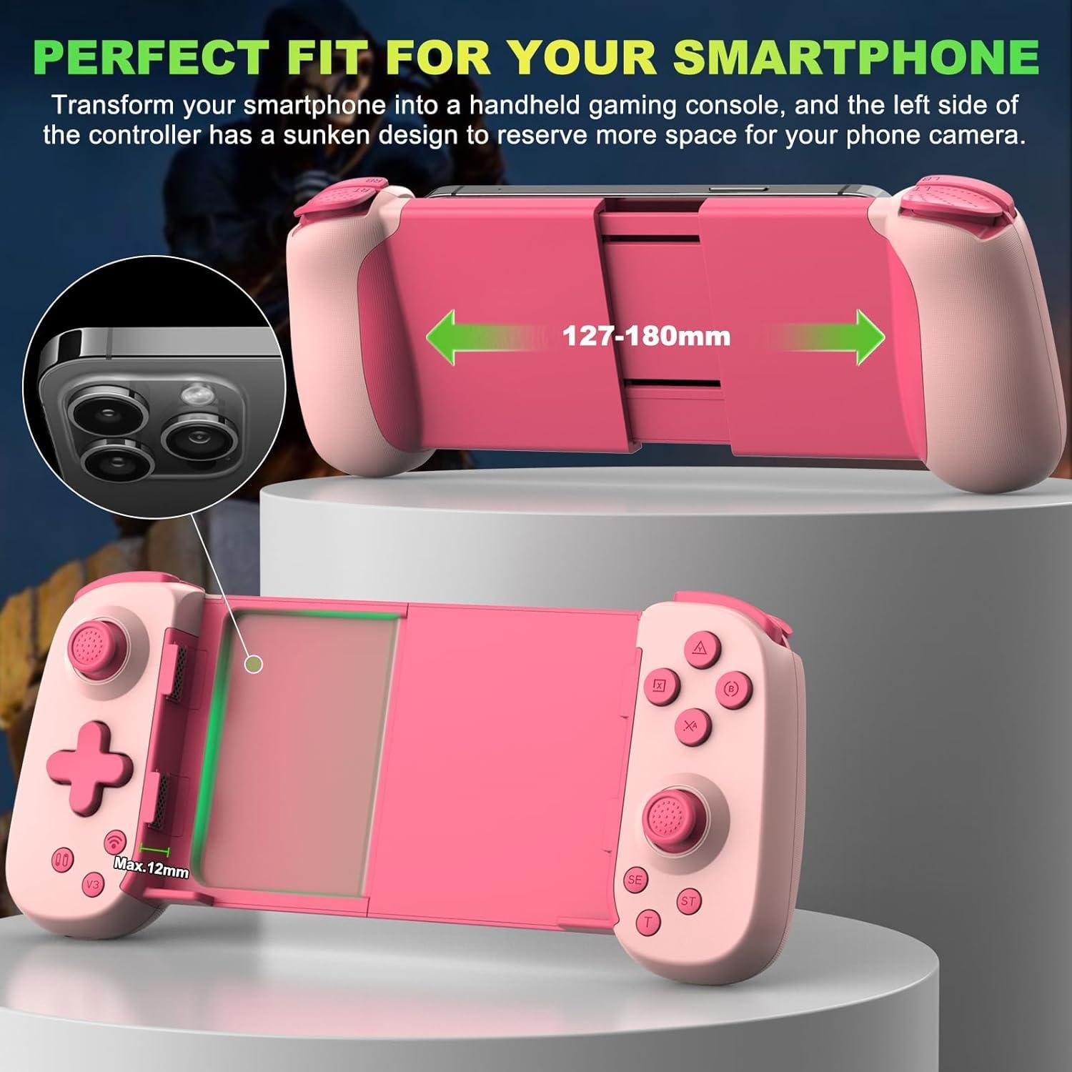 Controlador Inalámbrico ShenZhen Rosa para iOS/Android/PC