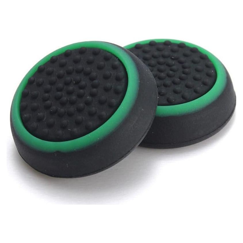 Tapa de Joystick Silicona Ambertown PS4 Xbox Verde Negro
