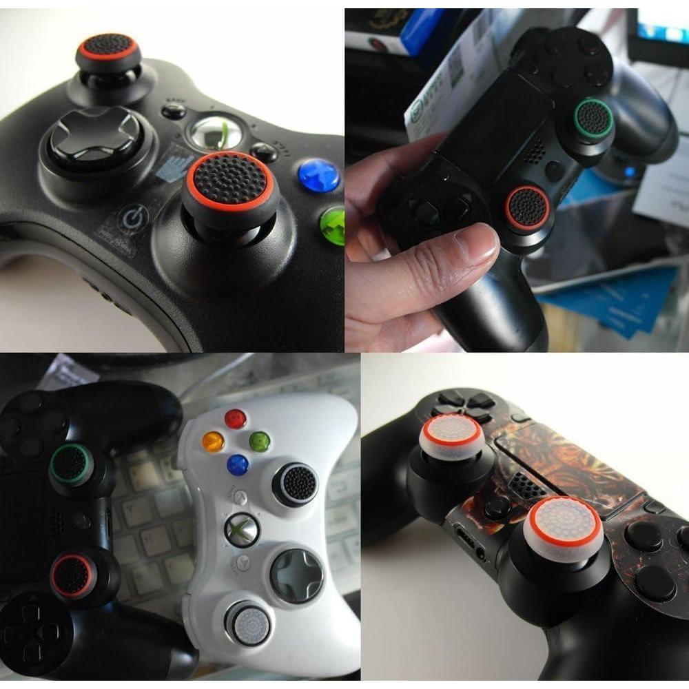 Tapa de Joystick Silicona Ambertown PS4 Xbox Verde Negro