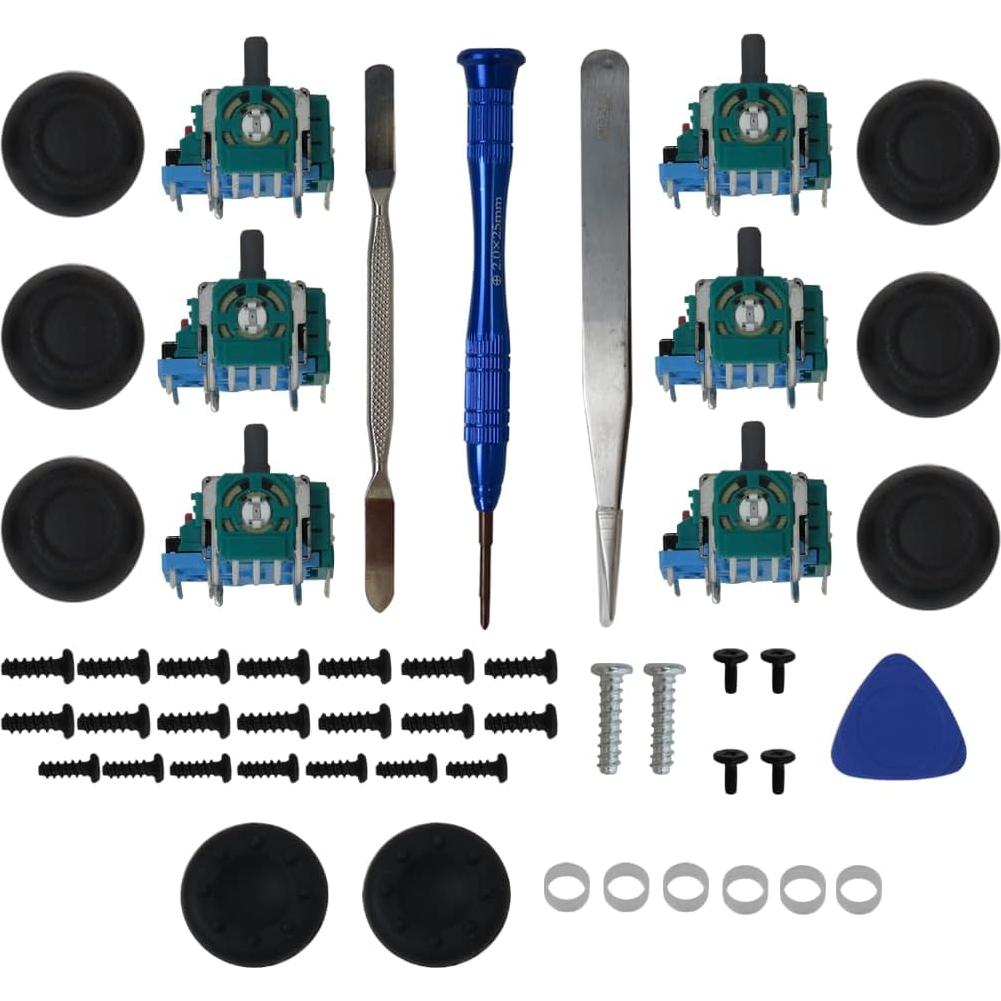 Paquete de 6 Joysticks Analógicos EL6 para Controlador PS5